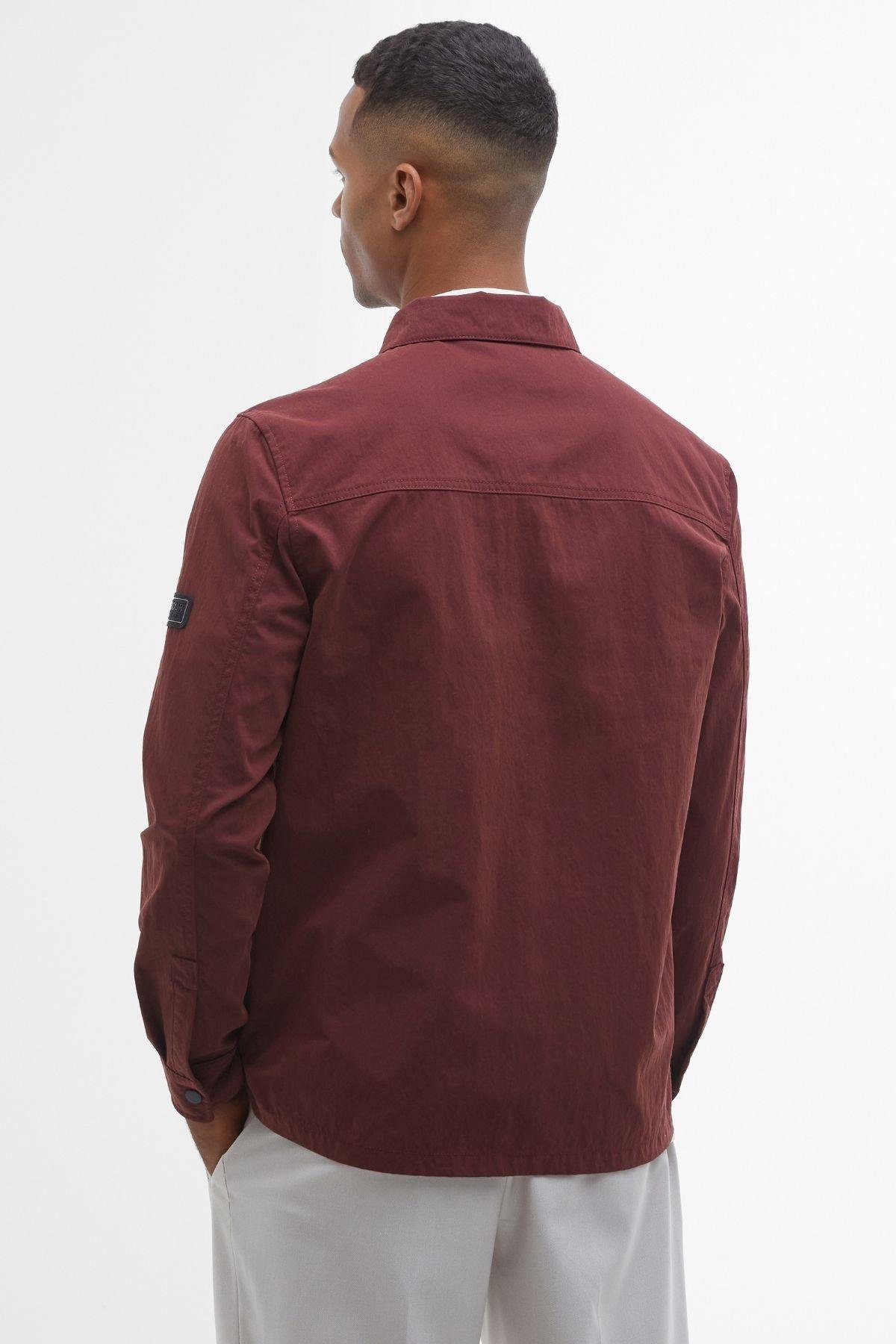 B.Intl Rocco Overshirt RE98 Bordeaux