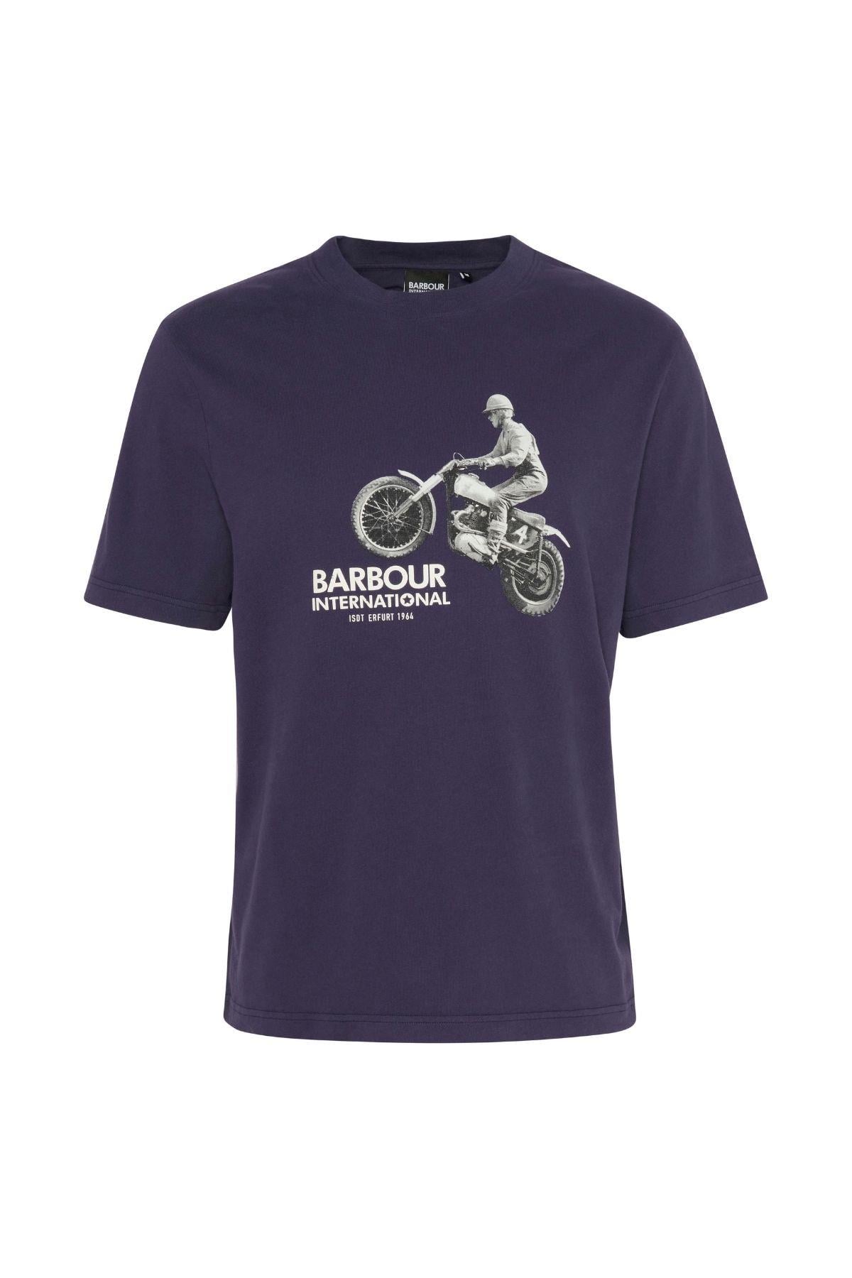 B.Intl Jump Archive Graphic T-Shirt BU78 Midnight Blue