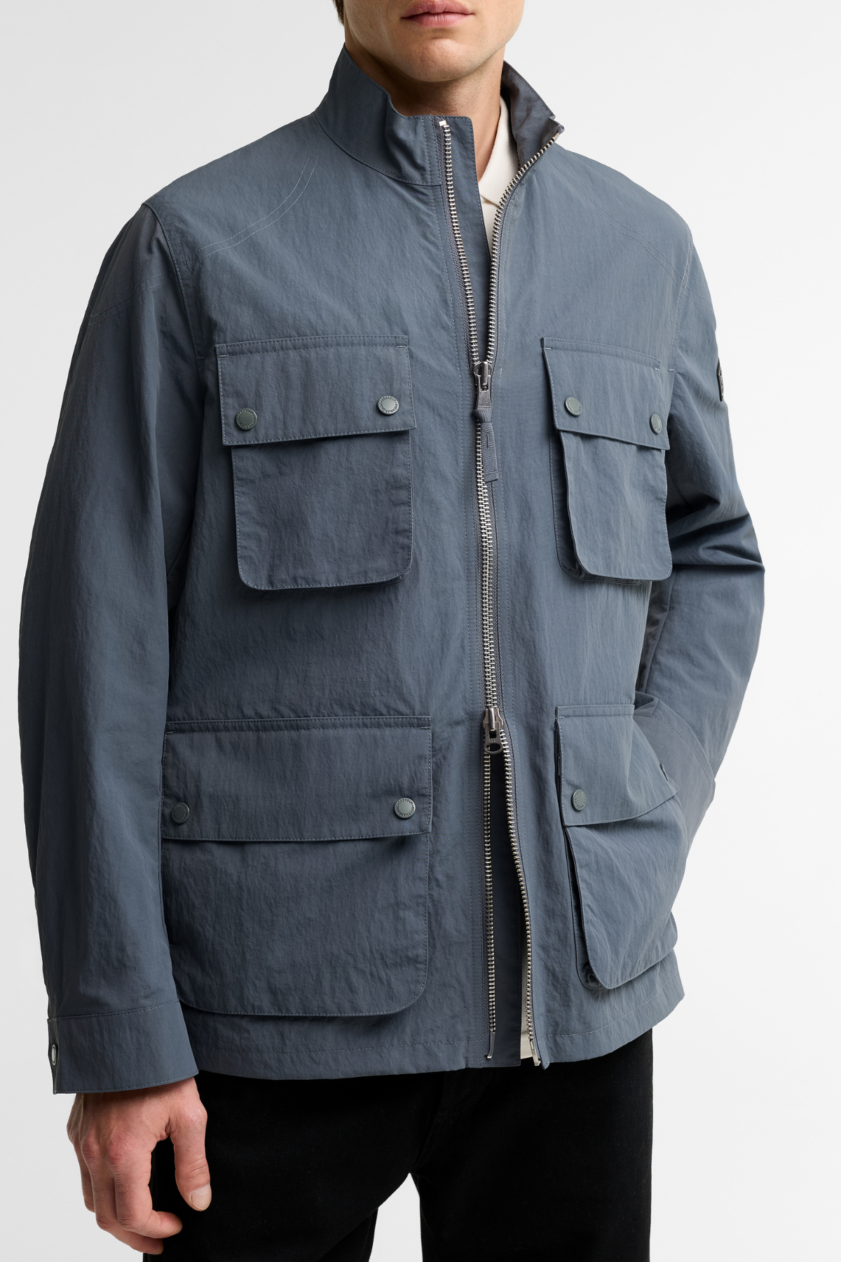 B.Intl Course Showerproof Ceket CH51 Washed Charcoal