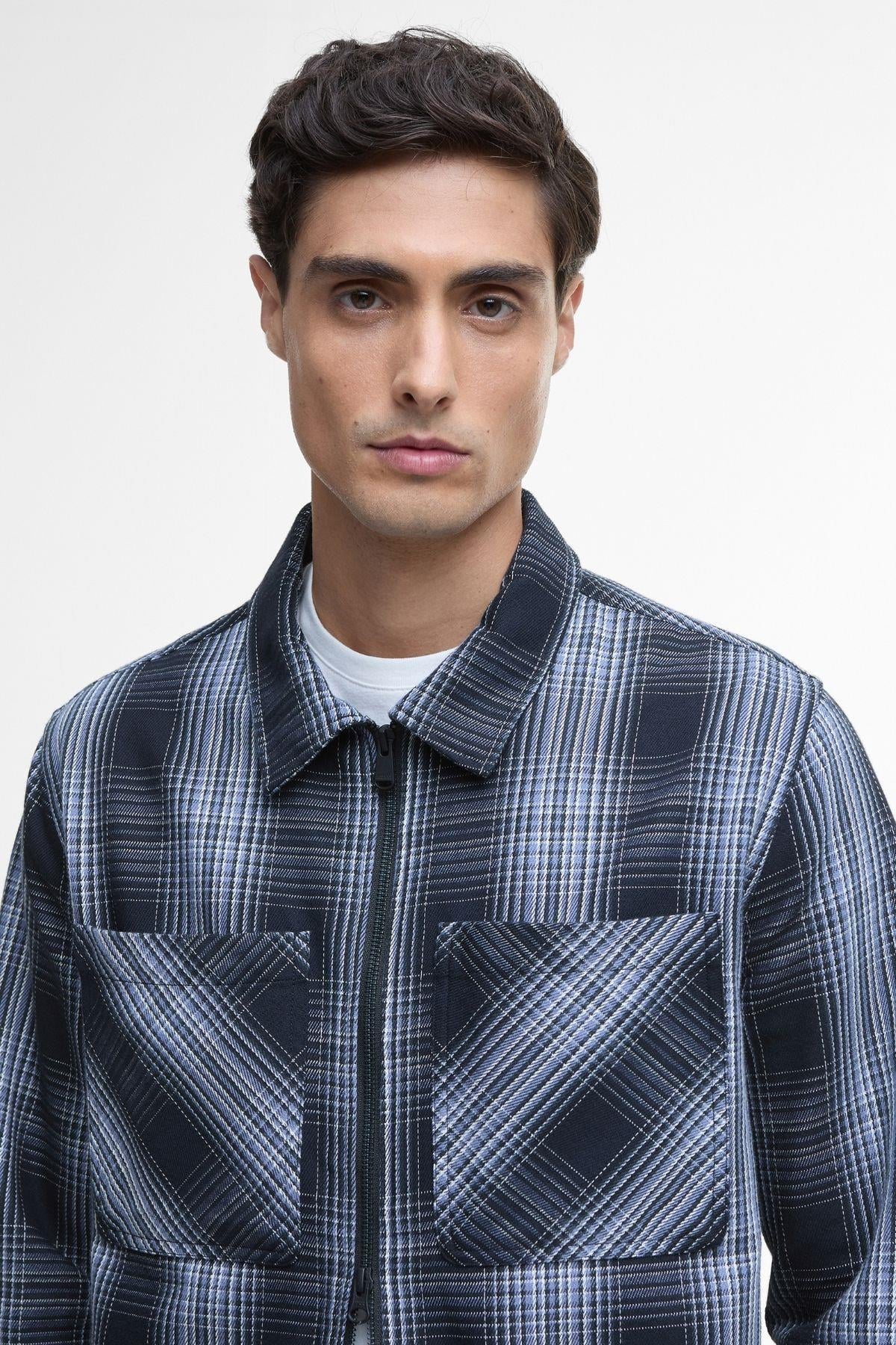 B.Intl Arne Checked Dış Gömlek BK11 Black