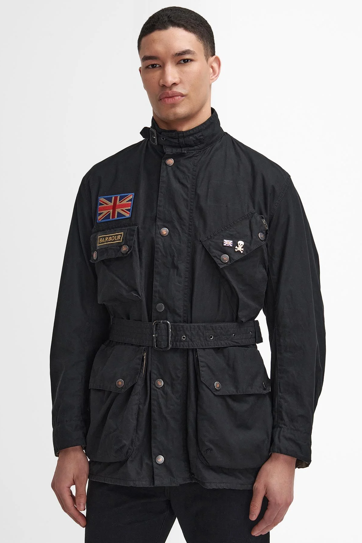 B.Intl 60th Anniversary Yağlı Ceket BK71 Black