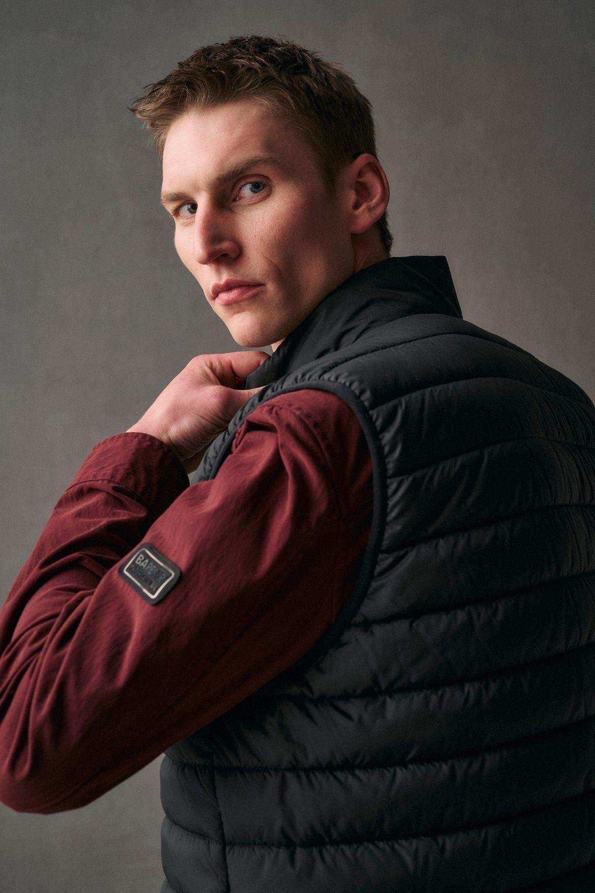 B.Intl Rocco Overshirt RE98 Bordeaux