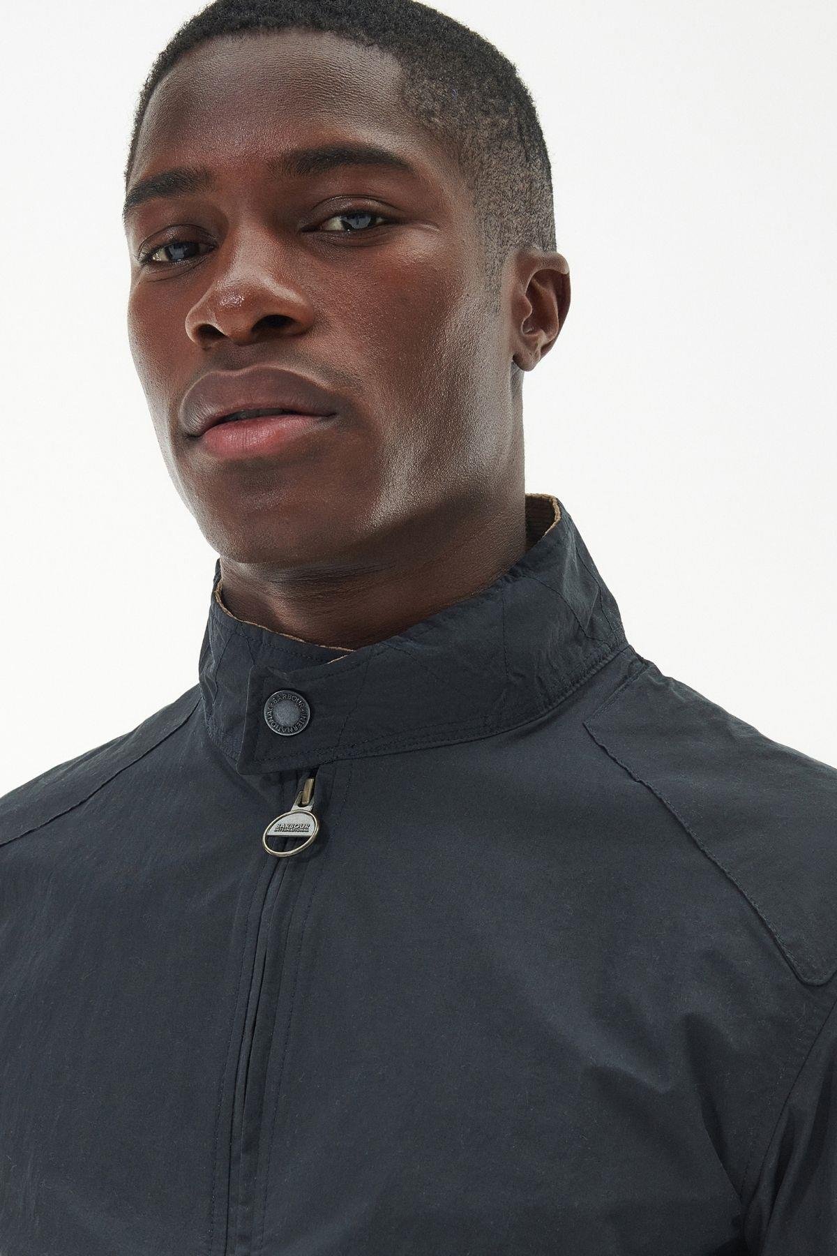 B.Intl Steve McQueen Harrington Ceket NY71 Navy