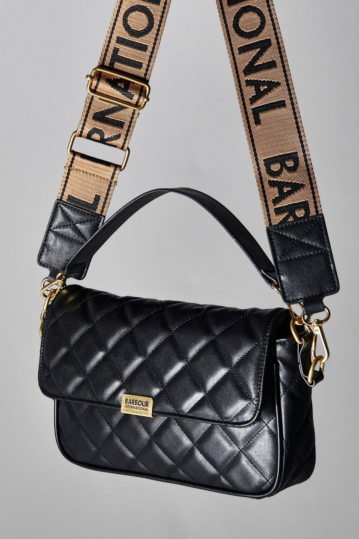 B.Intl Soho Kapitone Çapraz Çanta BK11 Black