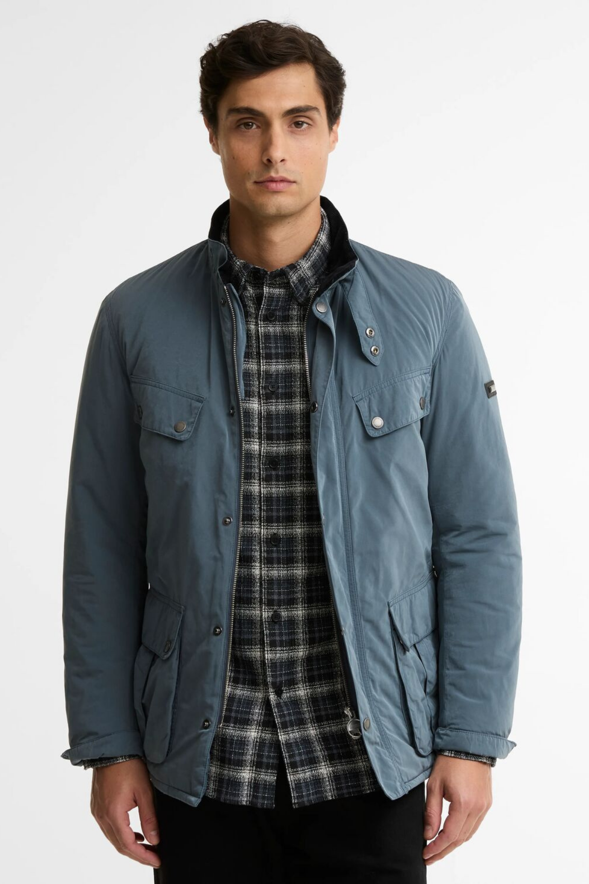 B.Intl 90th Anniversary Duke Casual Ceket GY71 Dark Slate