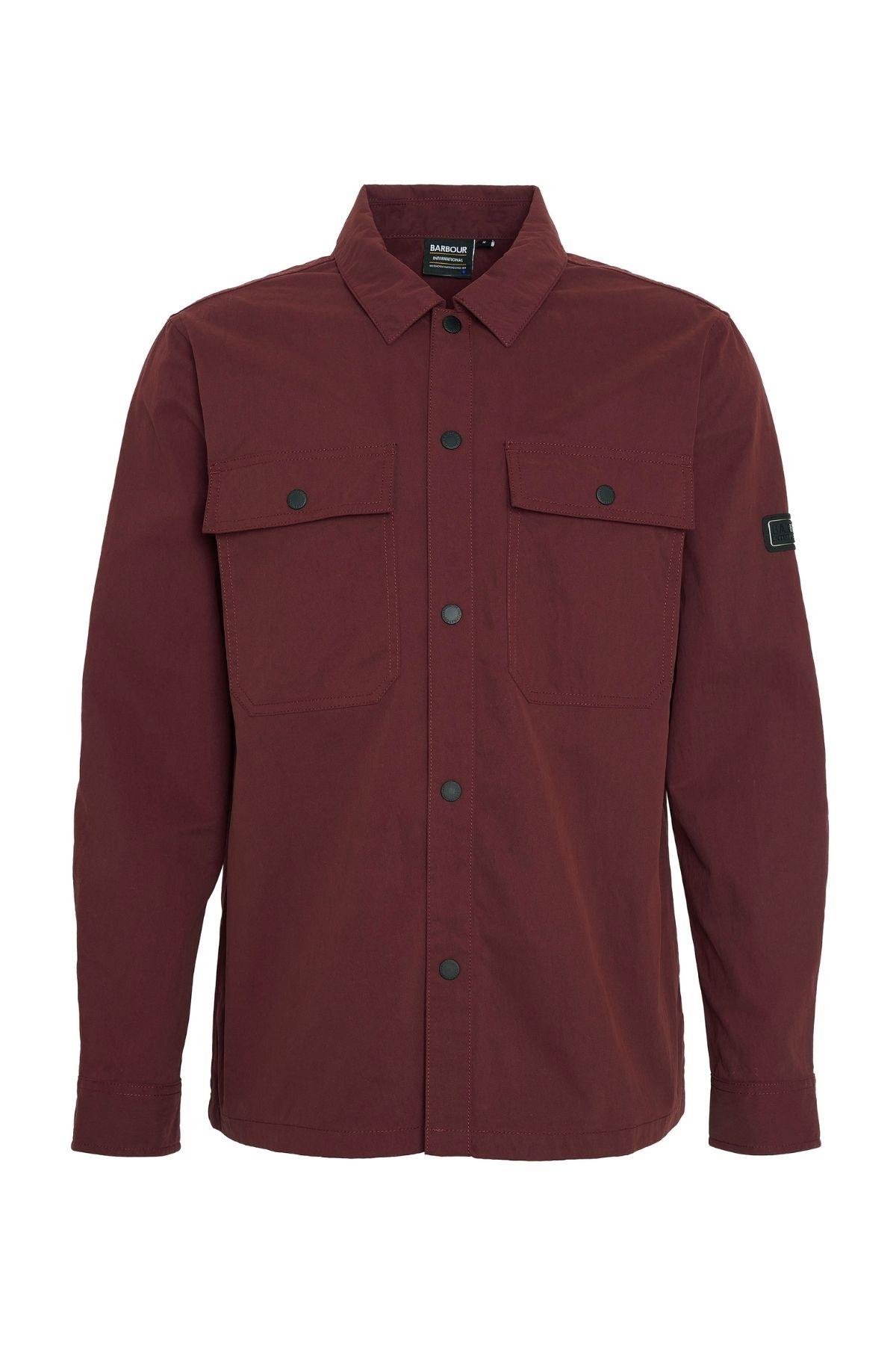 B.Intl Rocco Overshirt RE98 Bordeaux