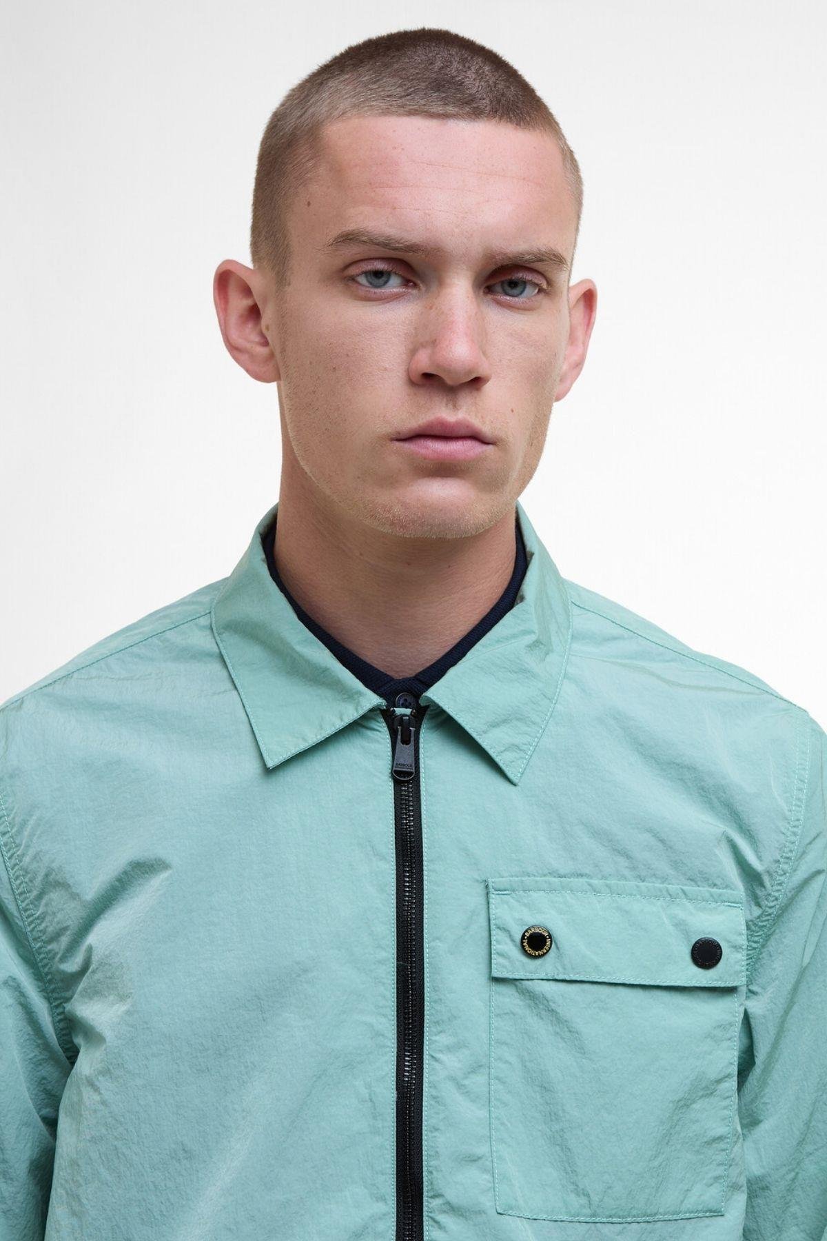 B.Intl Inline Dış Gömlek GN11 Granite Green