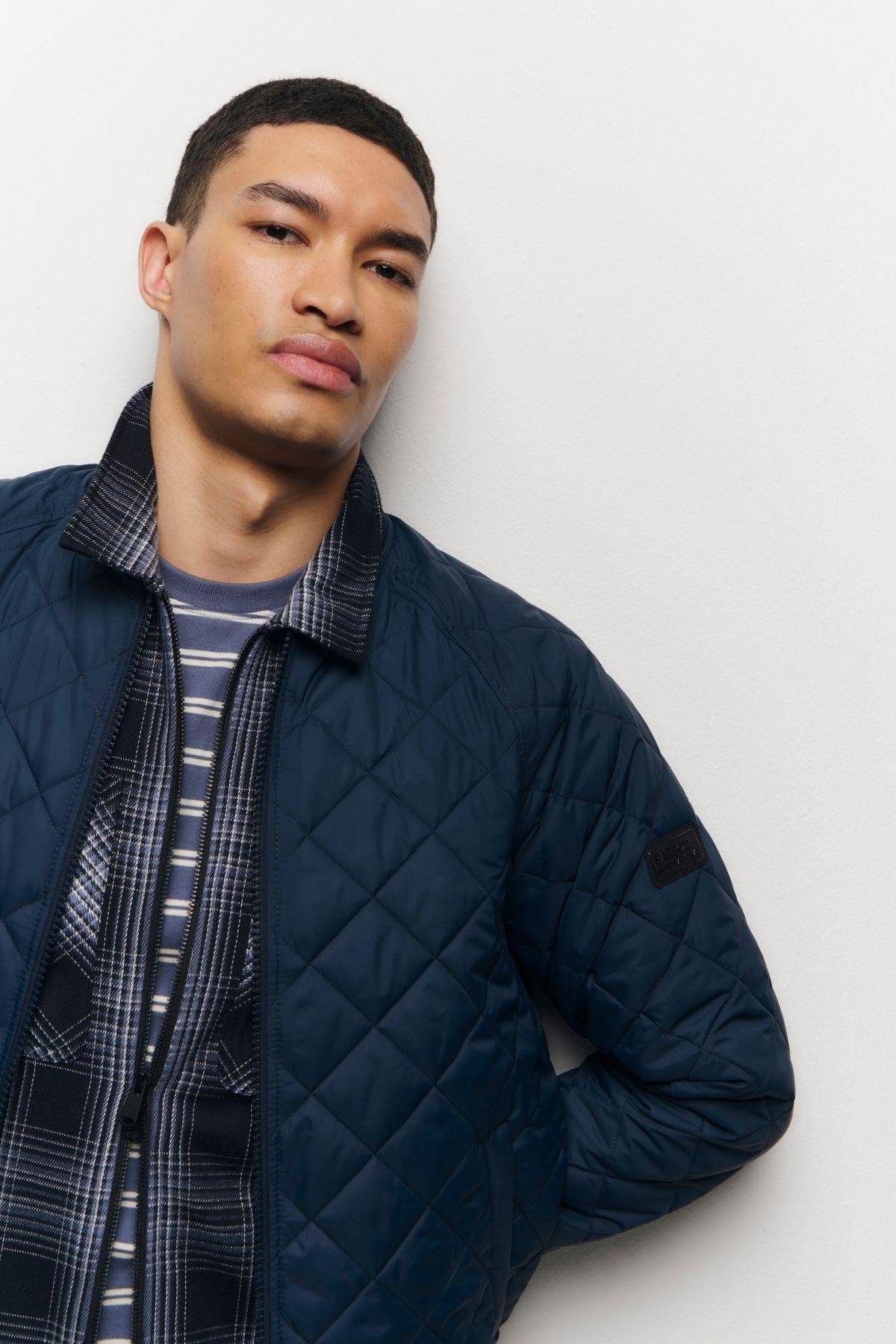 B.Intl Arne Checked Dış Gömlek BK11 Black