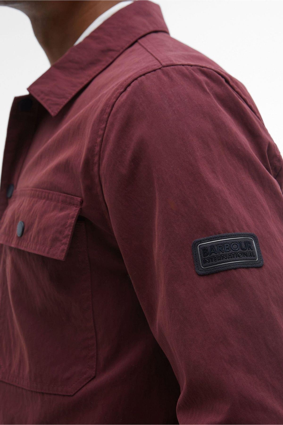 B.Intl Rocco Overshirt RE98 Bordeaux