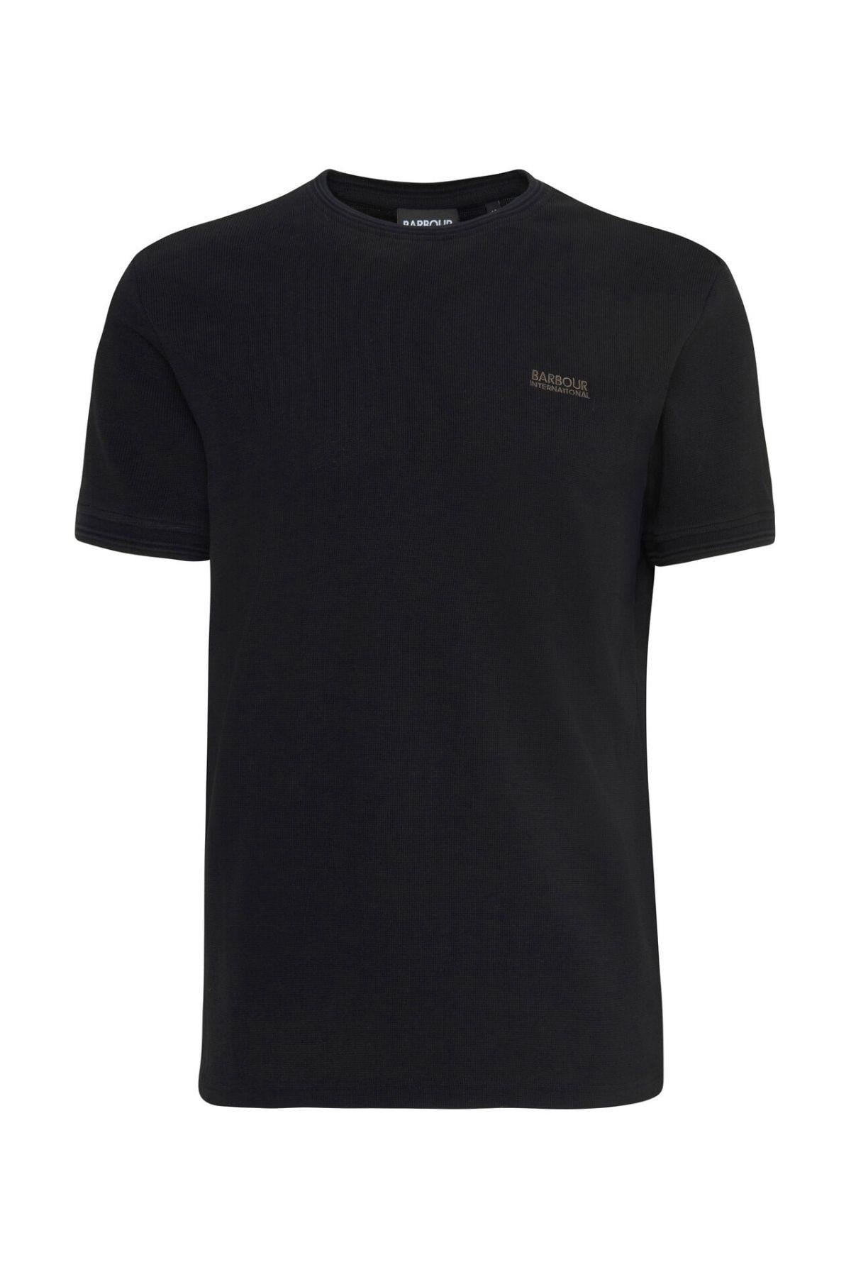 B.Intl Charlie Textured T-Shirt BK11 Black