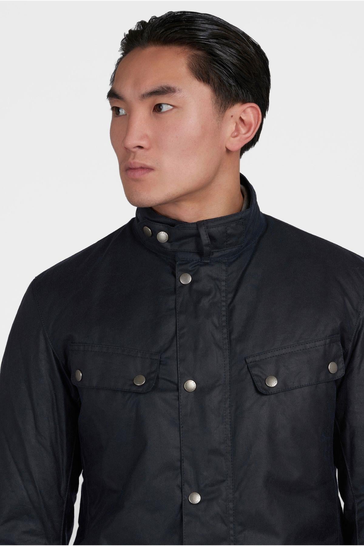 B.Intl Duke Yağlı Ceket NY91 Navy