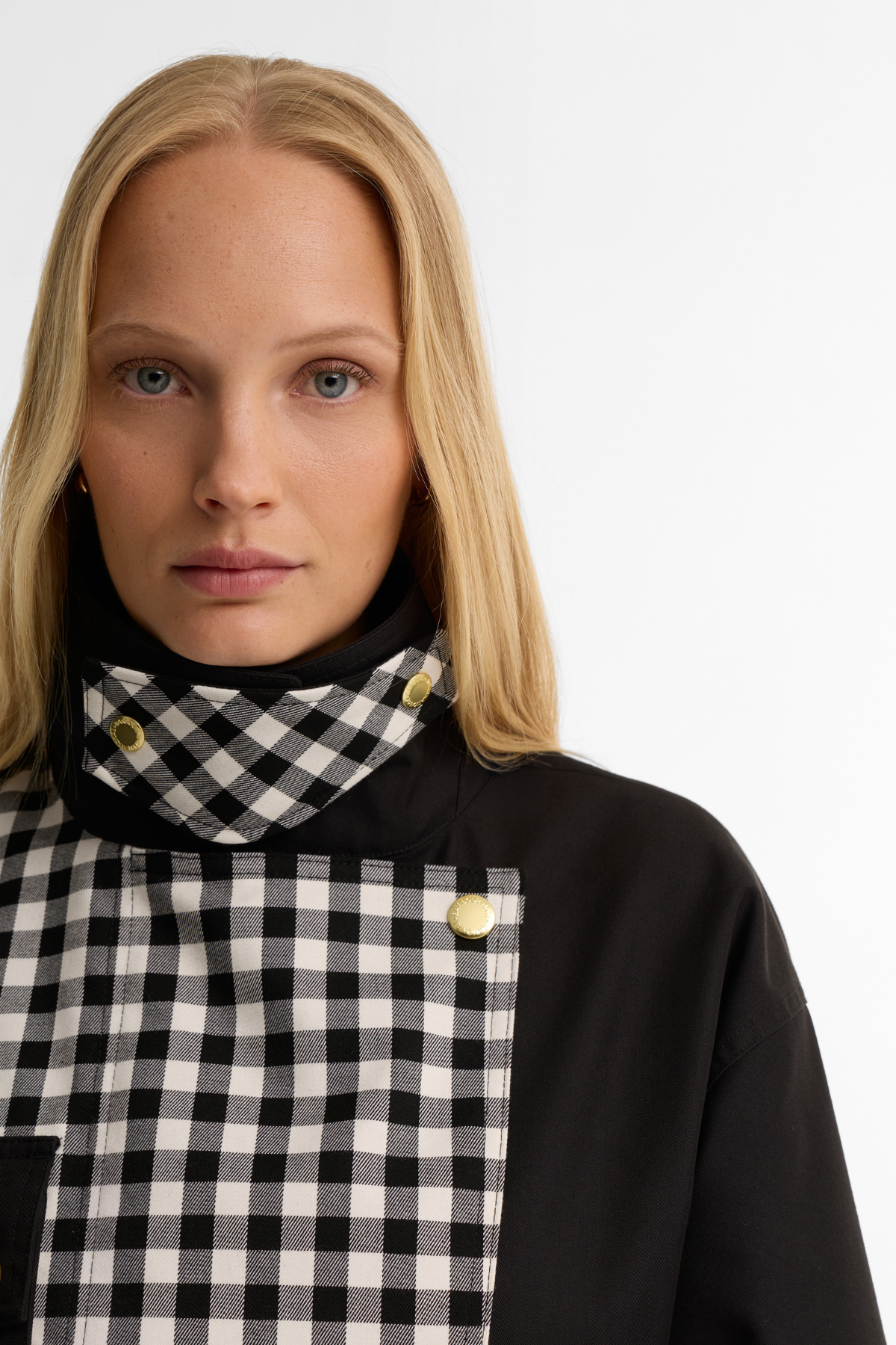 B.Intl Gea Check Showerproof Ceket BK11 Northumberland Check/Black