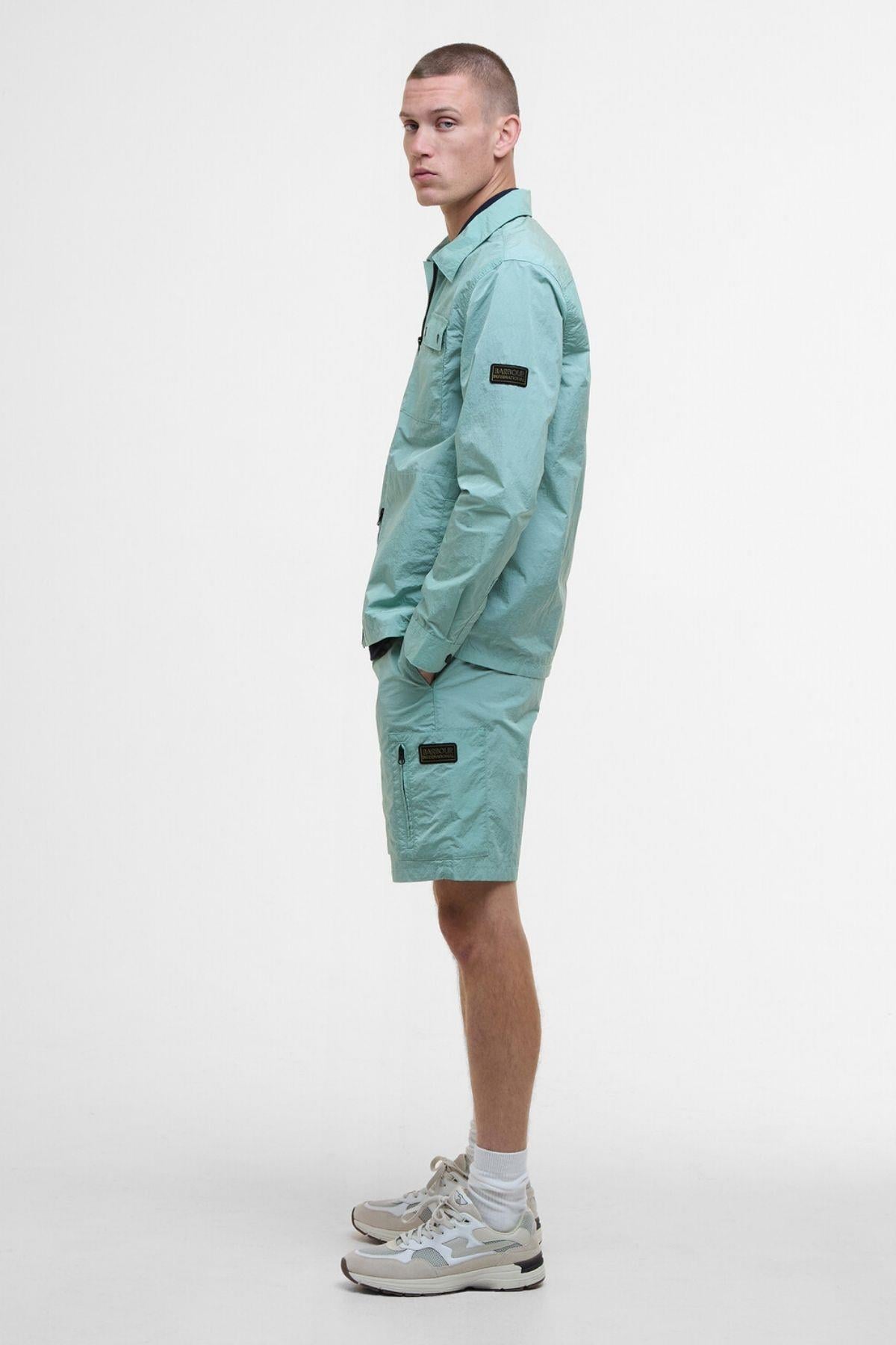 B.Intl Inline Dış Gömlek GN11 Granite Green