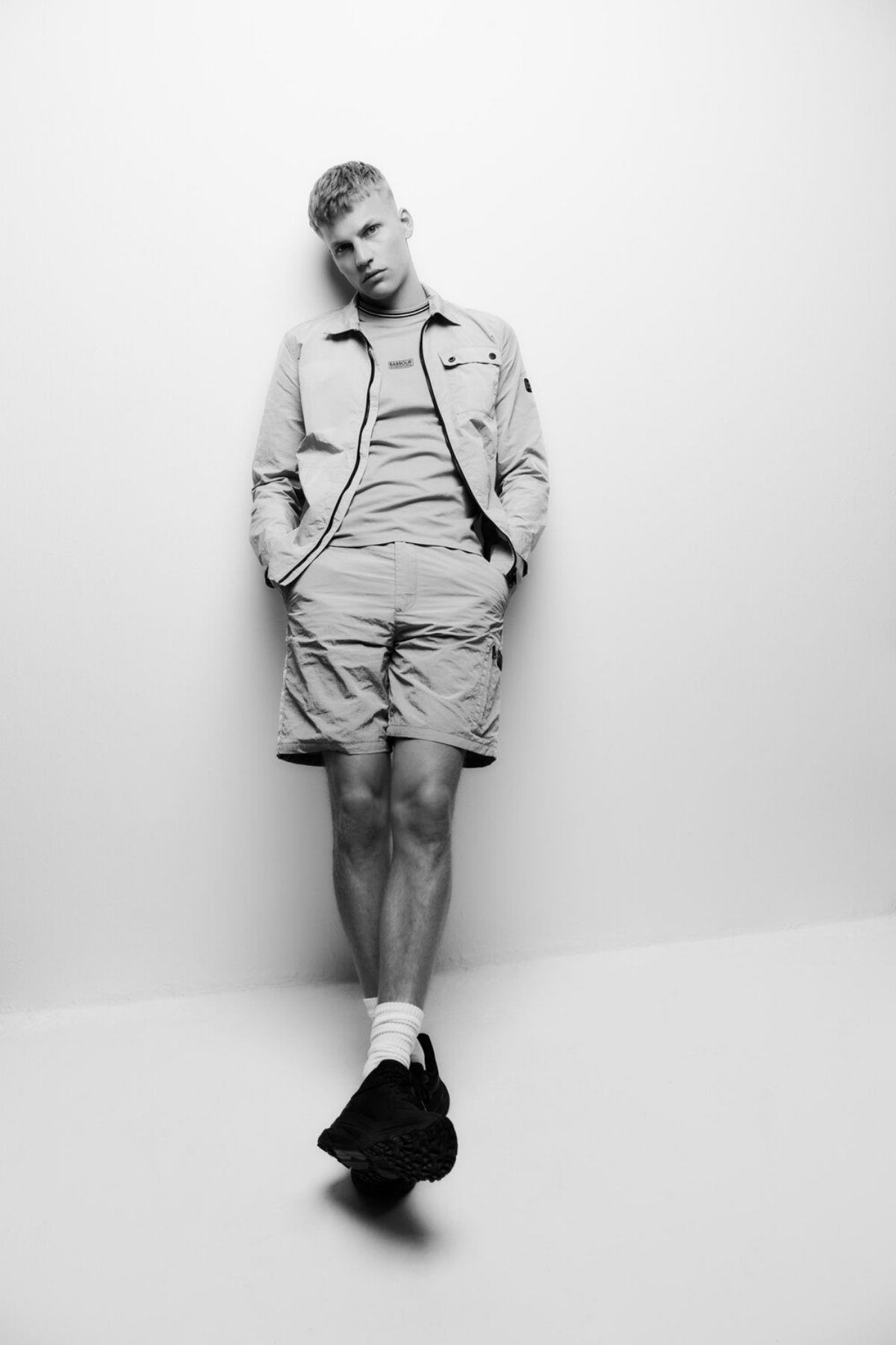 B.Intl Inline Şort GY55 Pale Slate