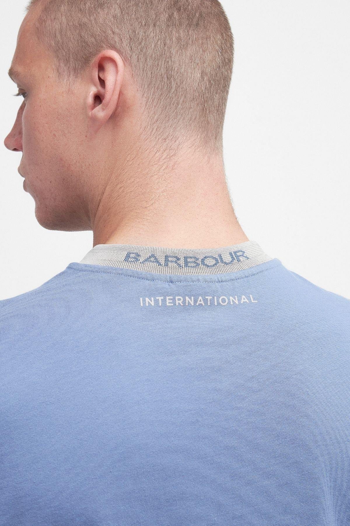 B.Intl Stacked Oversized T-Shirt GY56 Flint Blue