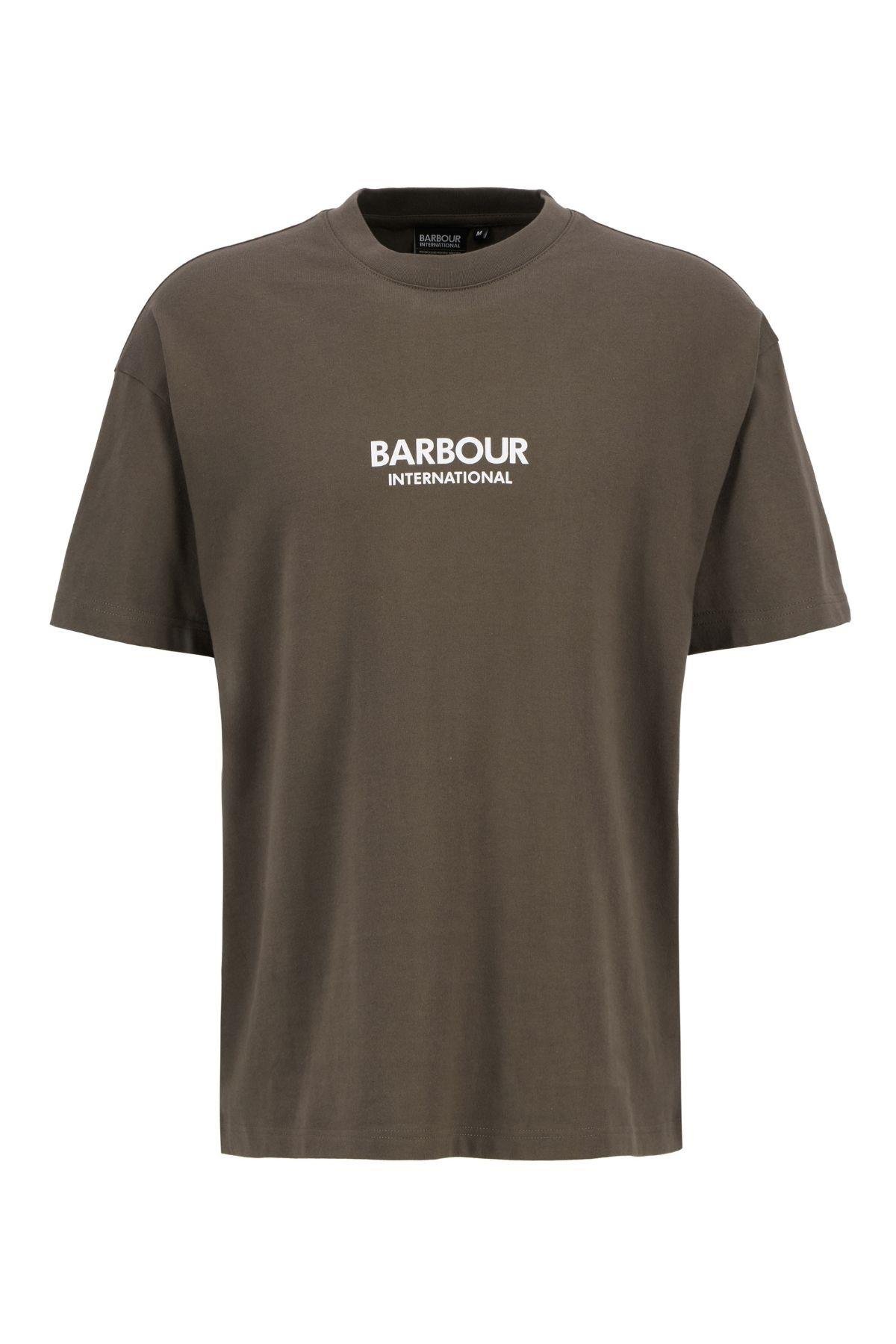 B.Intl Formula Oversized T-Shirt BR97 Major Brown