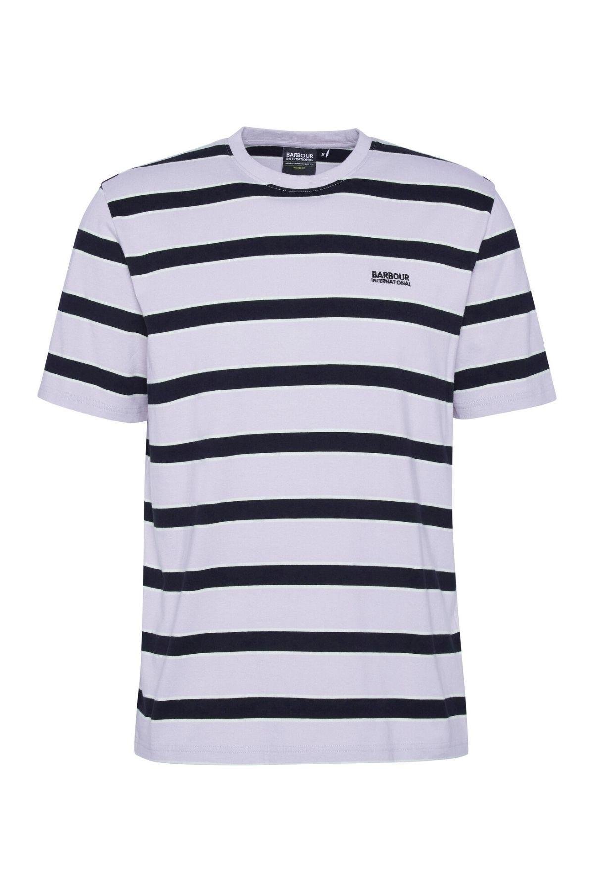 B.Intl Luca Stripe T-Shirt PU11 Thistle
