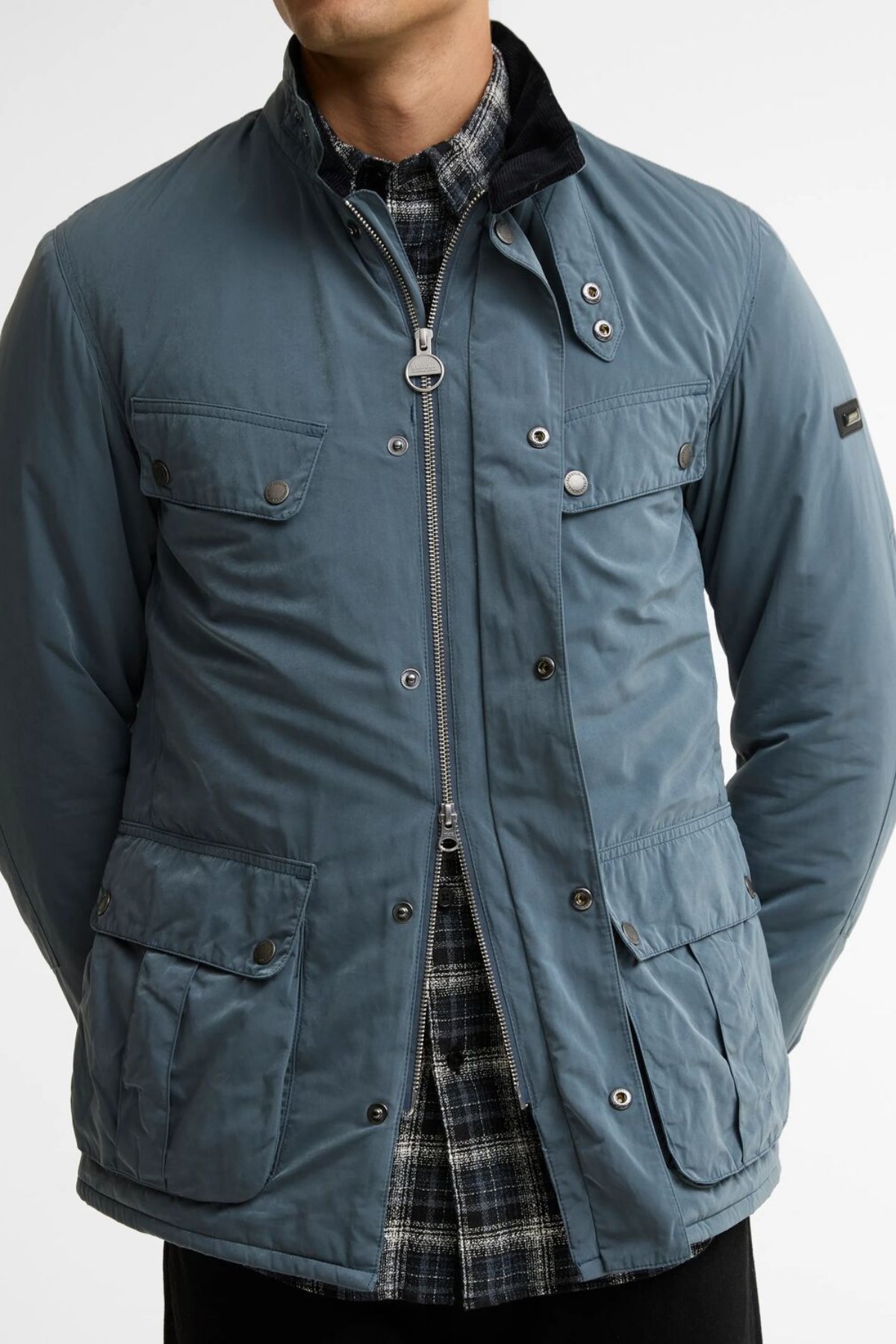 B.Intl 90th Anniversary Duke Casual Ceket GY71 Dark Slate