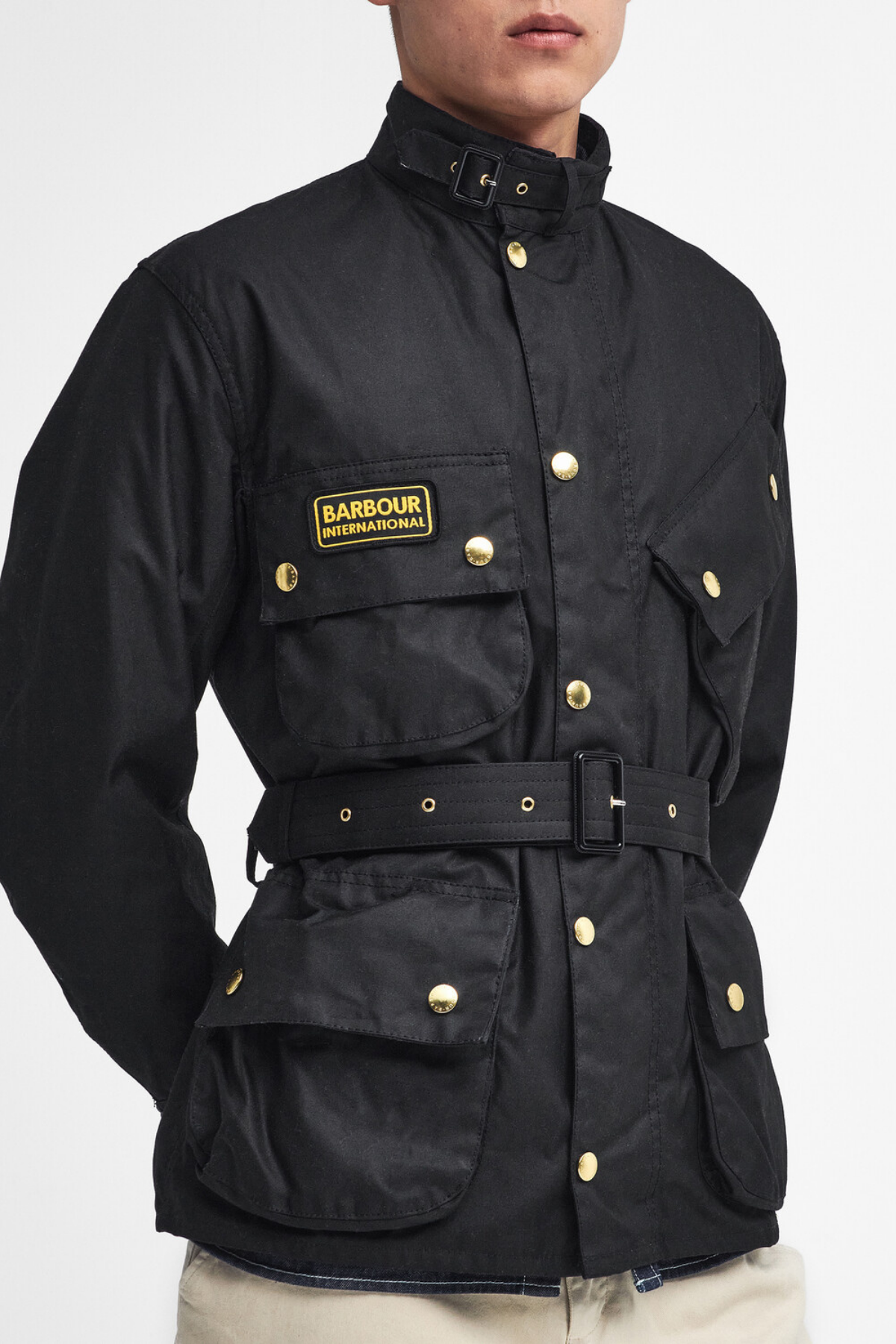 B.Int. International Yağlı Ceket BK51 Black
