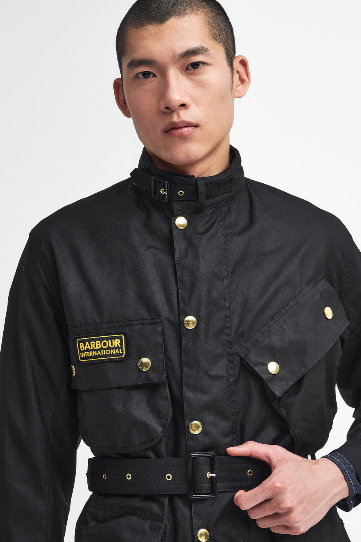 B.Int. International Yağlı Ceket BK51 Black