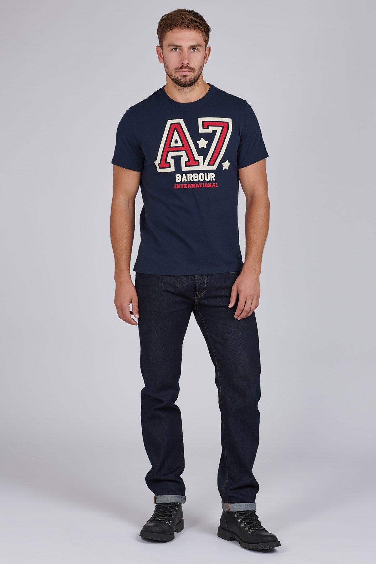 B.Int. Legendary A7 T-Shirt NY91 Navy
