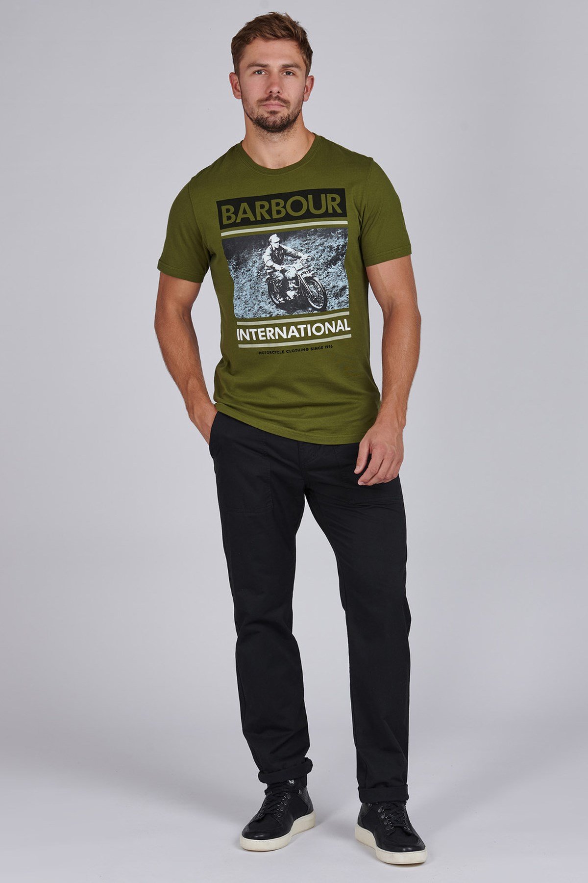 B.Intl Archive Downforce Tee GN16 Vİntage Green