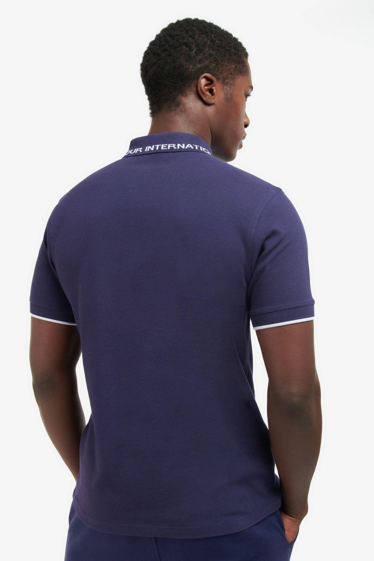 B.Intl Bates Polo Yaka T-Shirt BL53 Inky