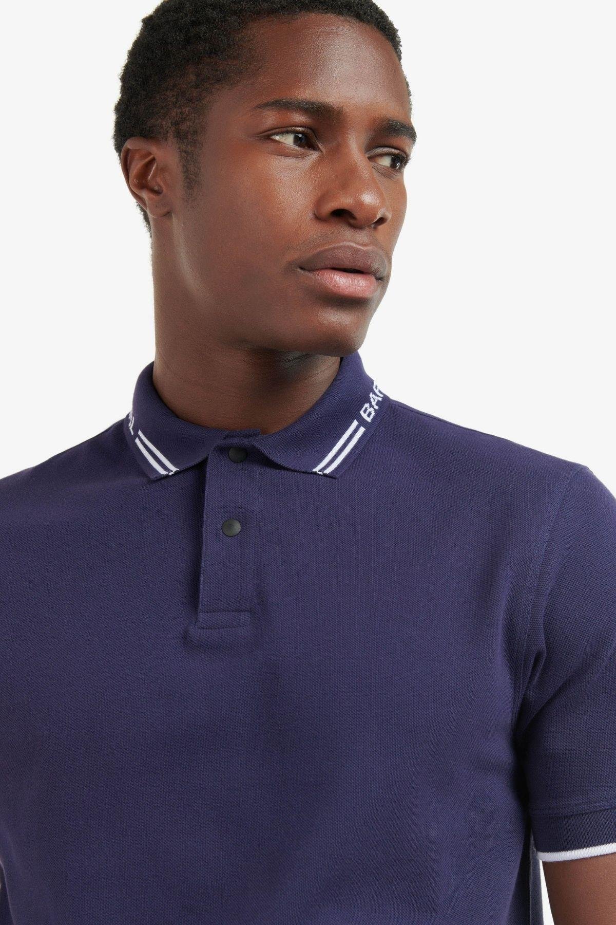 B.Intl Bates Polo Yaka T-Shirt BL53 Inky