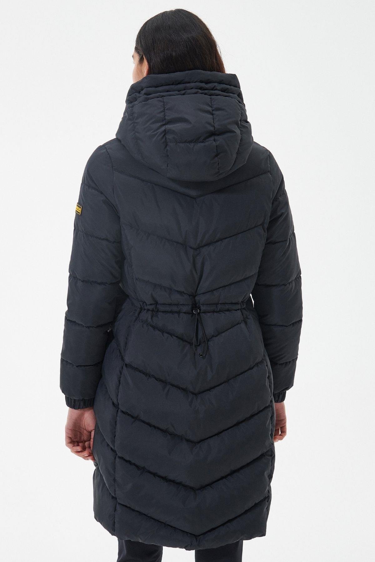 B.Intl Boston Longline Kapitone Ceket BK11 Black/Classic