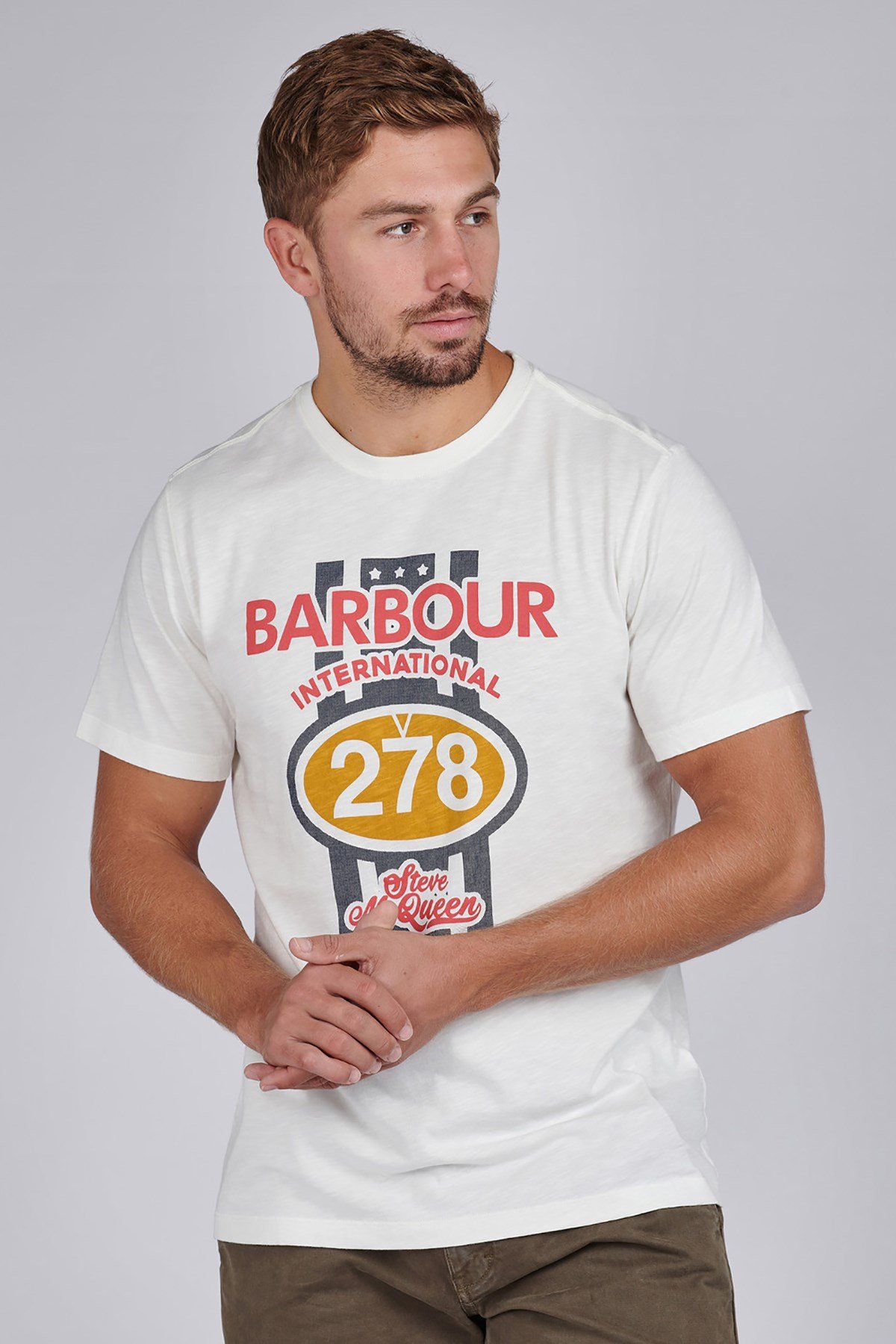 B.Intl Chase T-Shirt WH32 Whisper White
