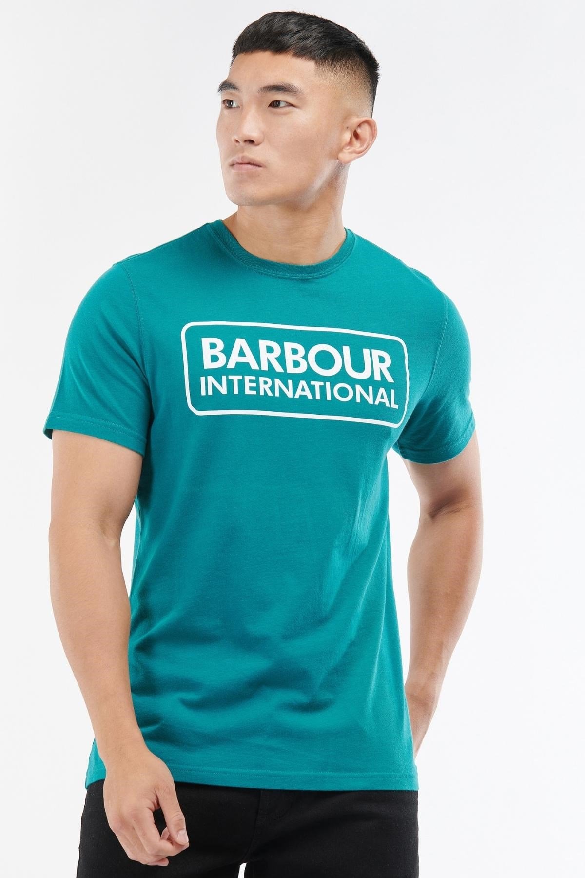 B.Intl Ess Large Logo T-Shirt GN69 Shaded Spruce