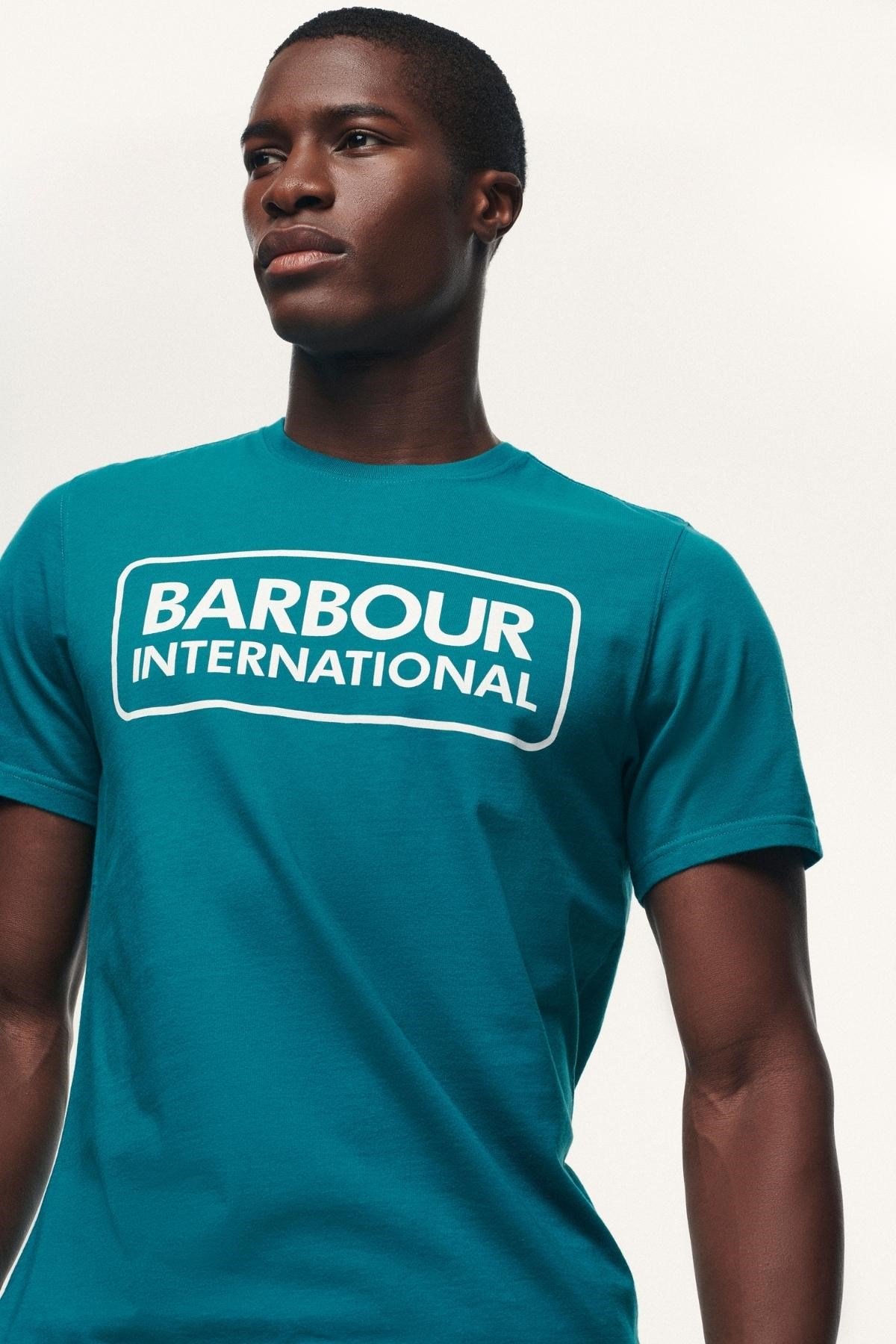 B.Intl Ess Large Logo T-Shirt GN69 Shaded Spruce