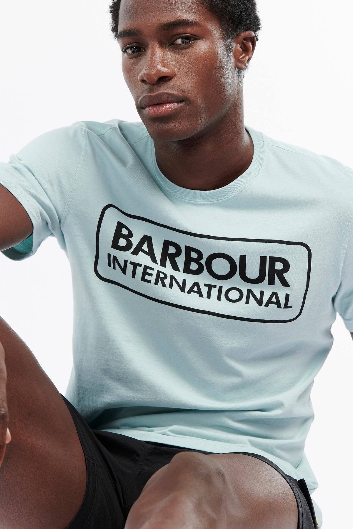 B.Intl Ess Large Logo T-Shirt Pastel Spruce