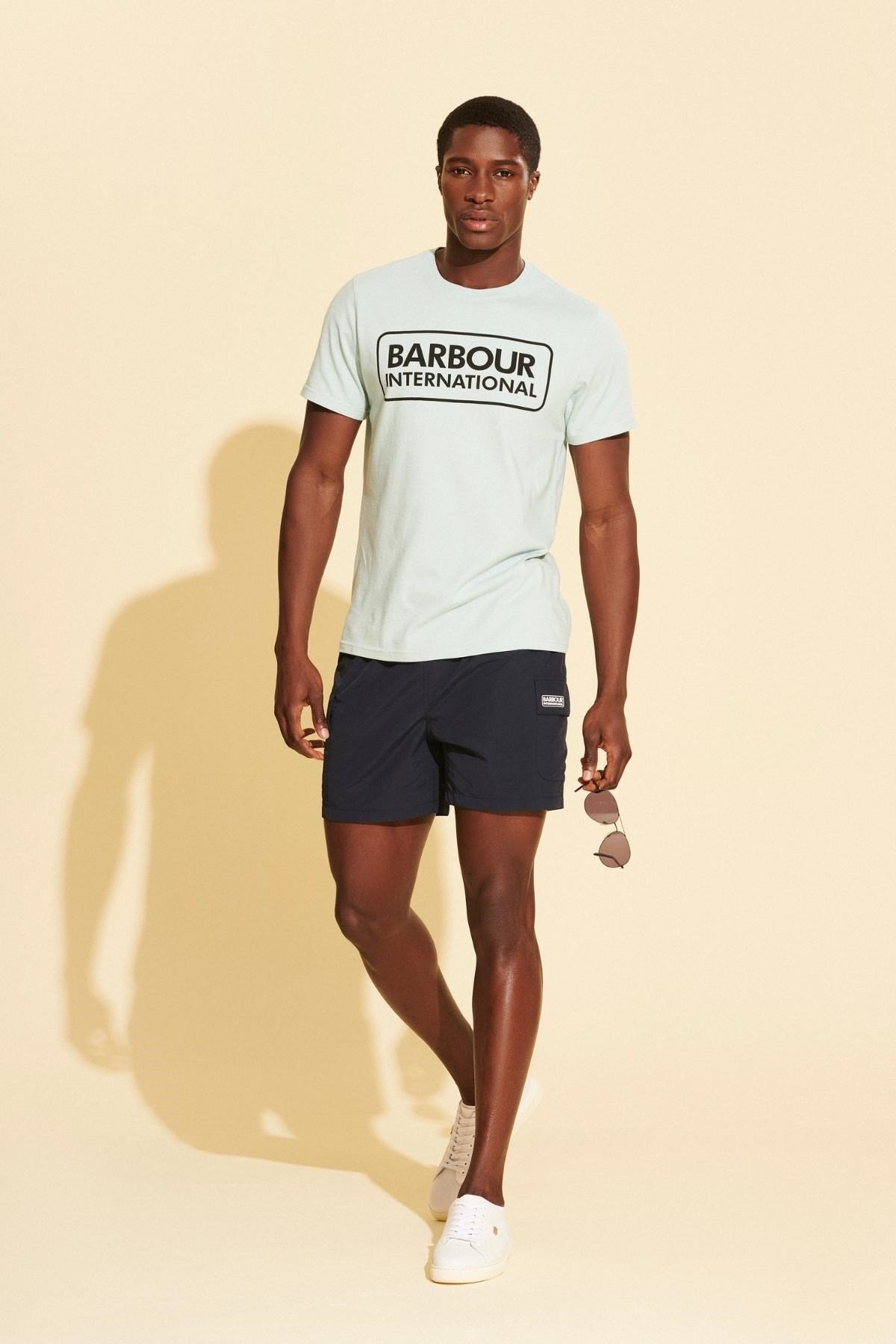 B.Intl Ess Large Logo T-Shirt Pastel Spruce