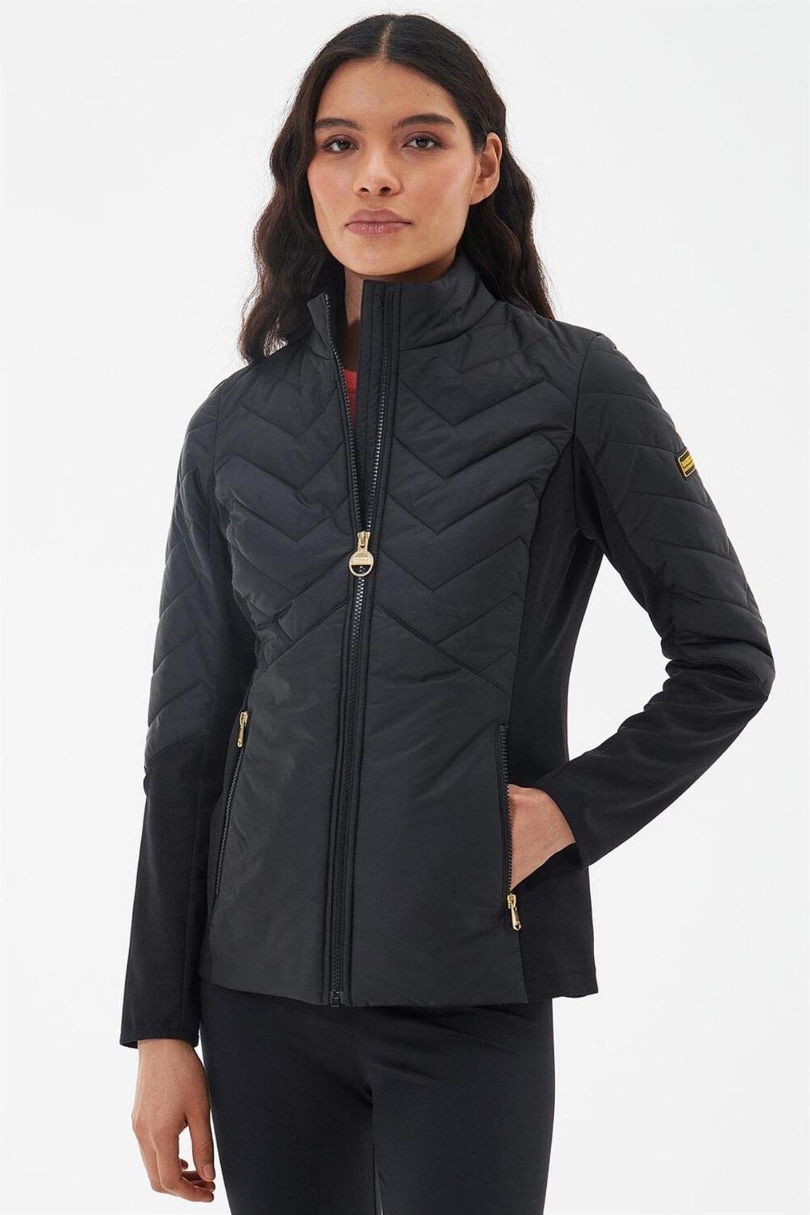 B.Intl Grainger Quilted Mont BK11 Black