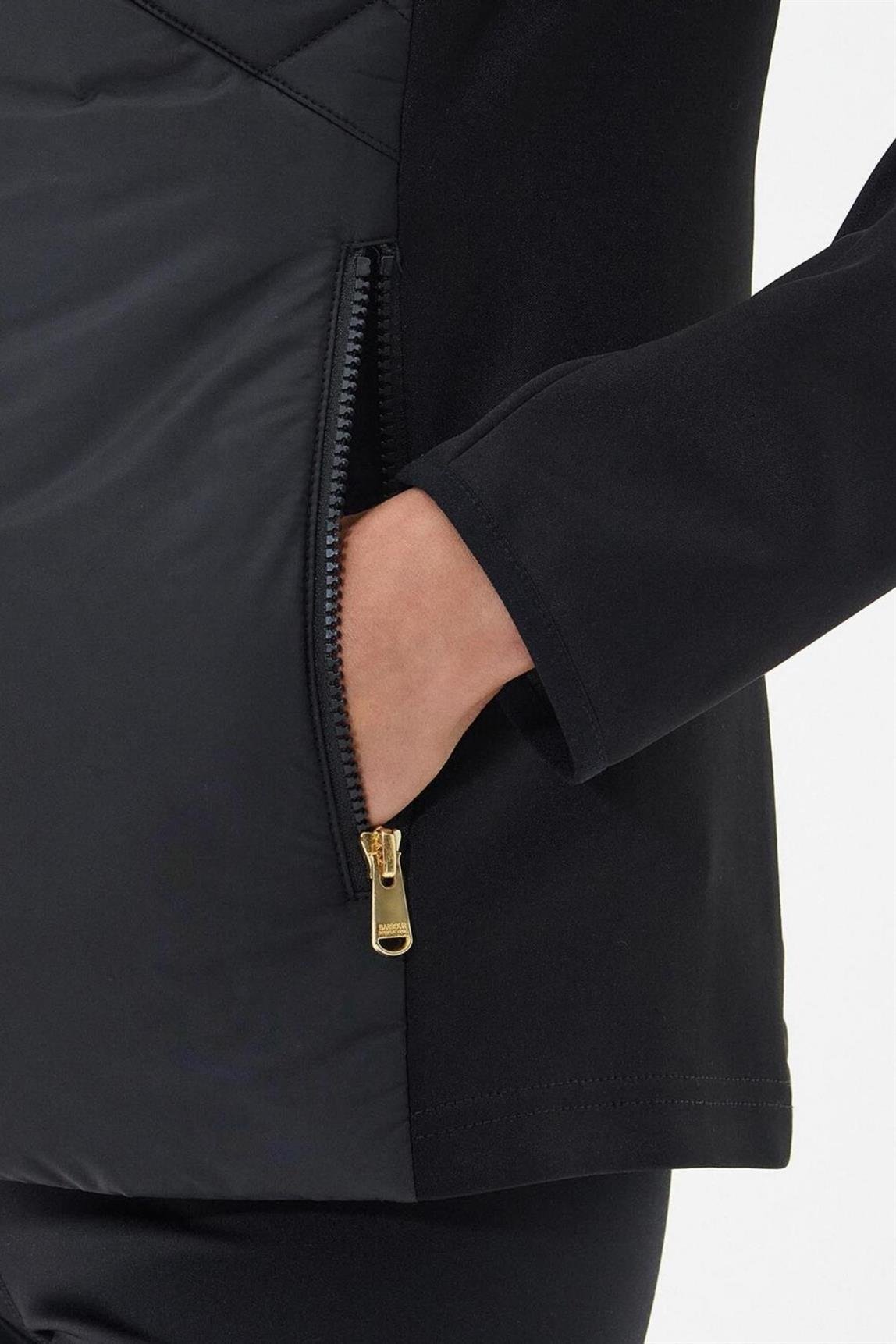 B.Intl Grainger Quilted Mont BK11 Black