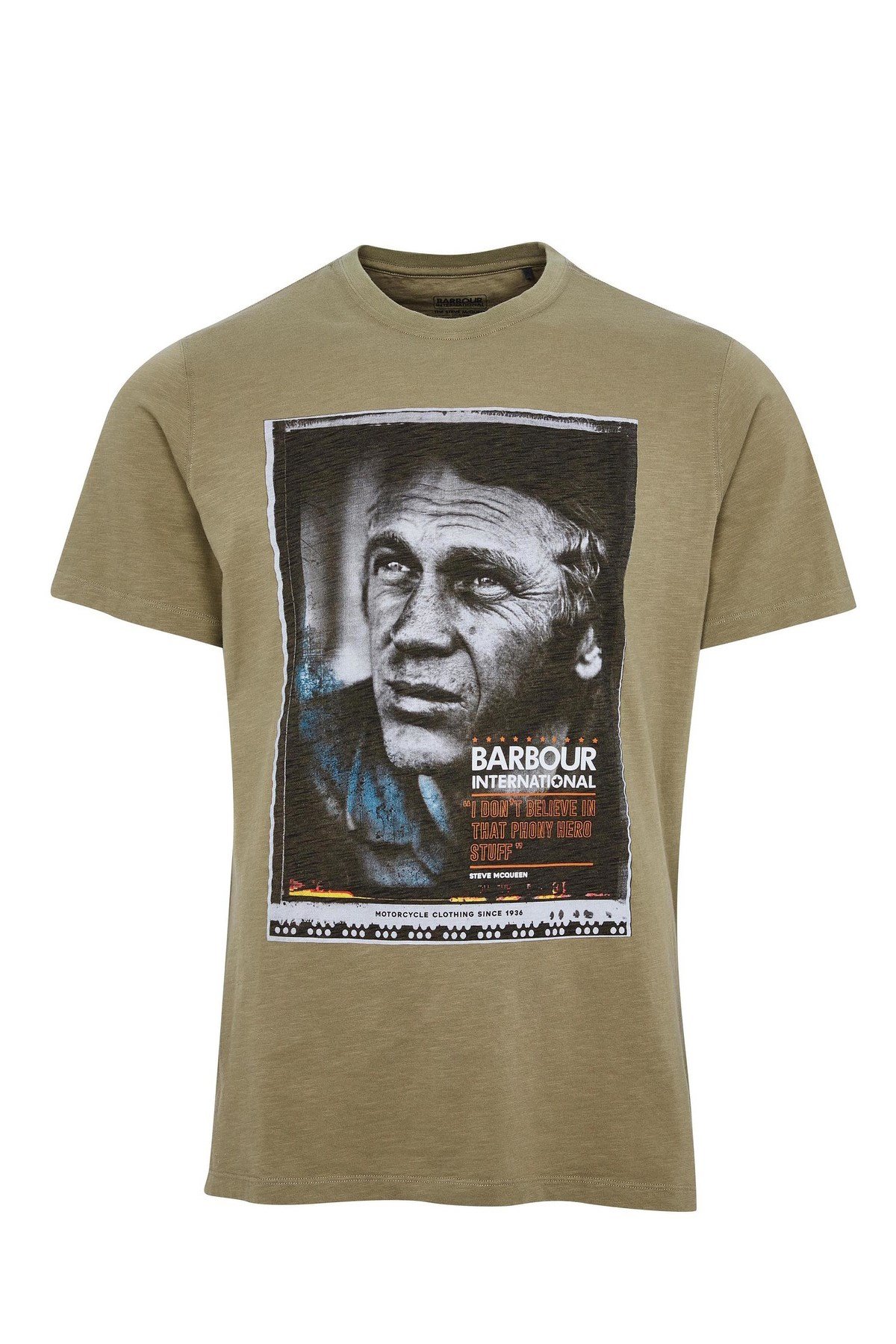 B.Intl Hero T-Sirt GN15 Moss