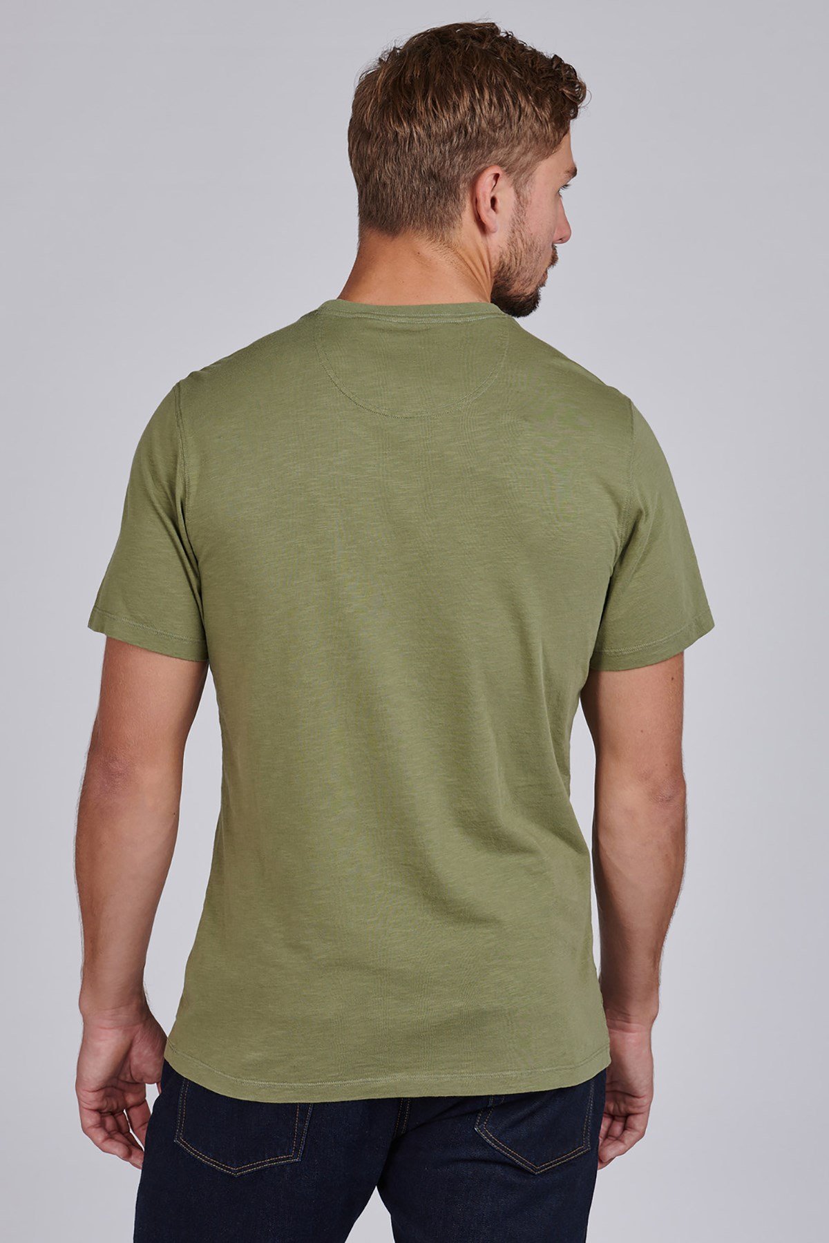 B.Intl Hero T-Sirt GN15 Moss