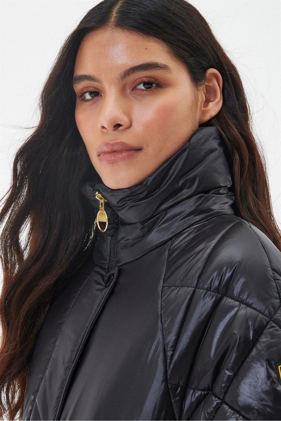 B.Intl Parade Kapitone Ceket BK12 Black