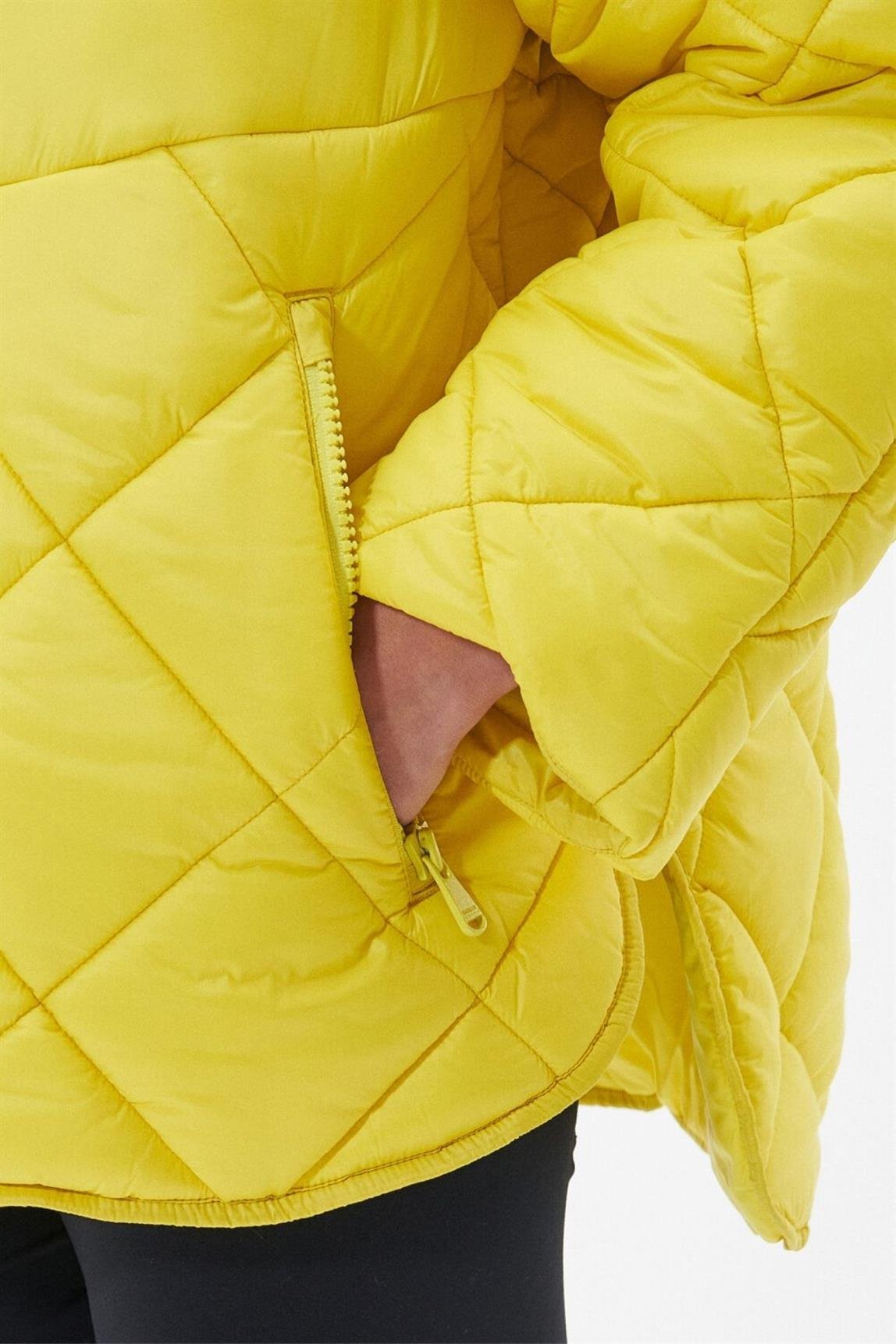 B.Intl Parade Kapitone Ceket YE32 Electric Yellow