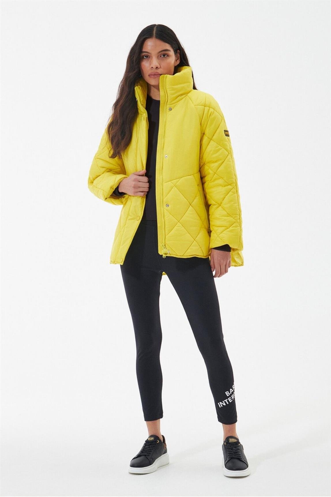 B.Intl Parade Kapitone Ceket YE32 Electric Yellow