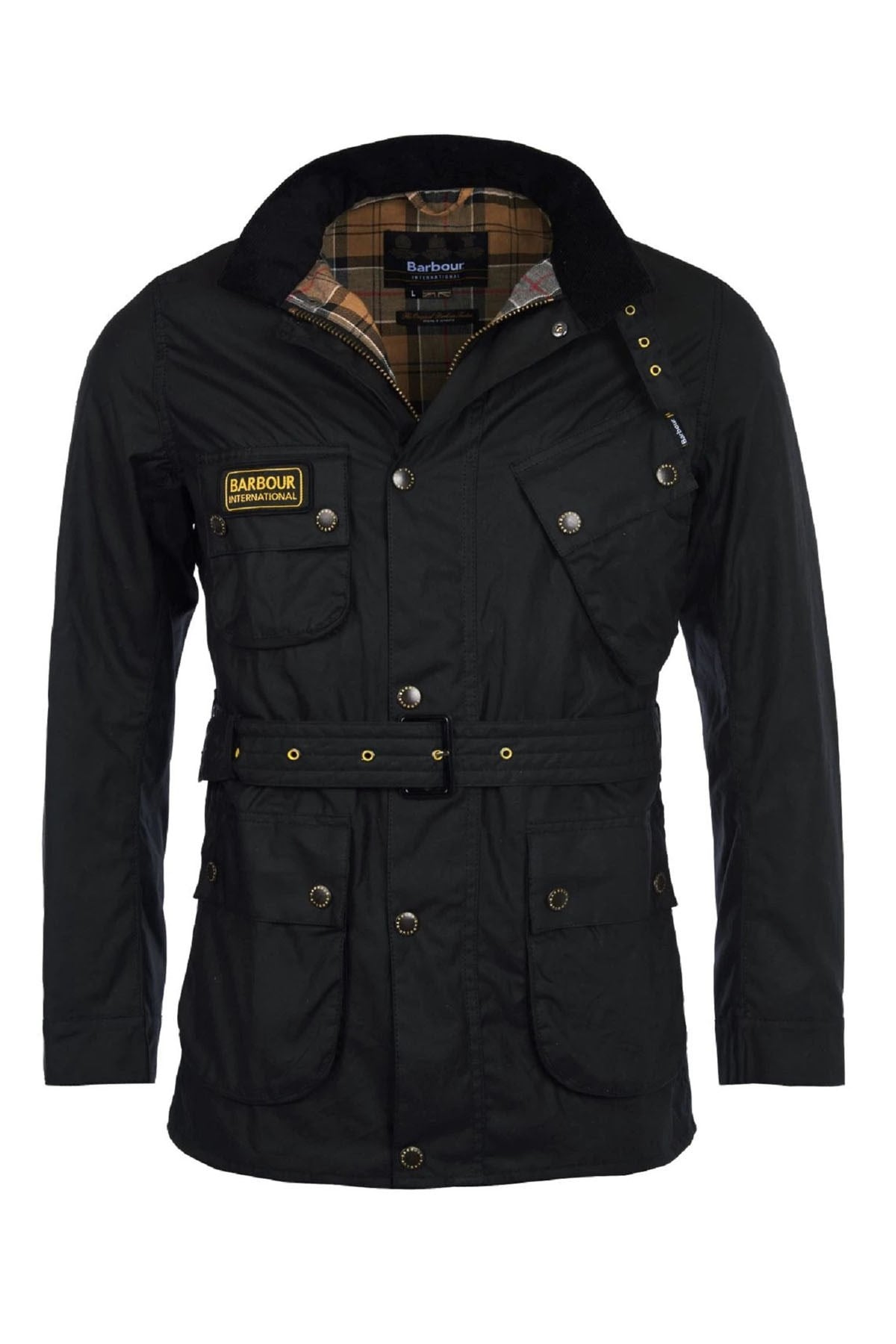 B.Intl Slim International Yağlı Ceket BK91 Black