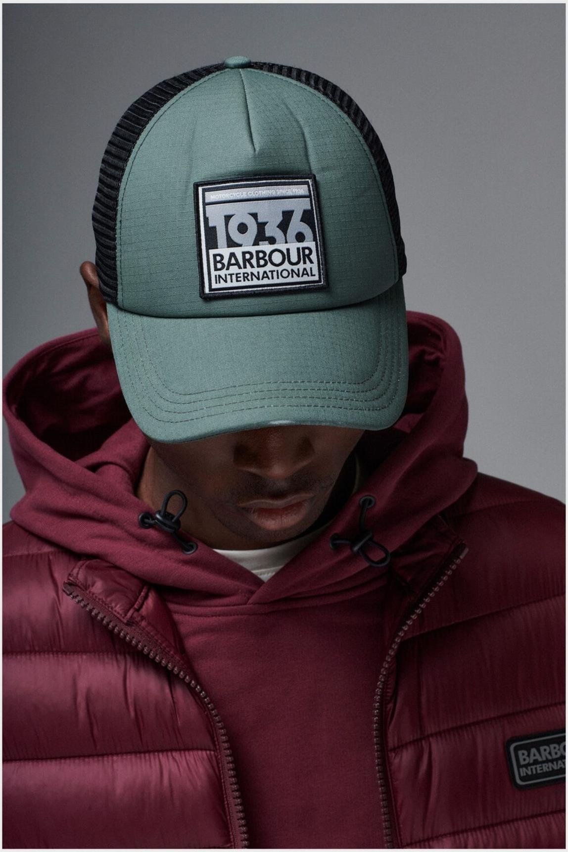 B.Intl Throttle Trucker Şapka GN54 Agave Green