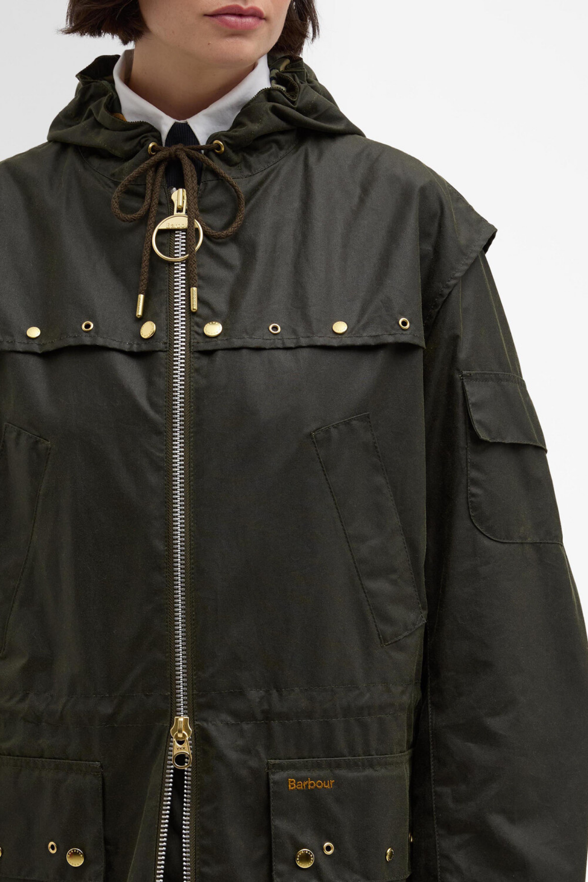 Barbour Aberford Yağlı Ceket OL99 Archive Olive/Ancient Tartan