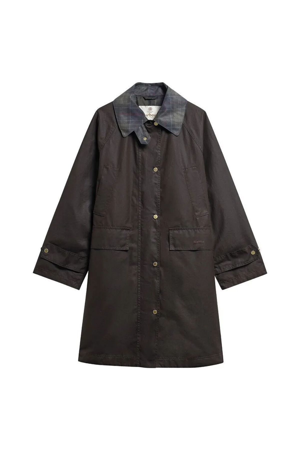 Barbour Agatha Yağlı Ceket RU91 Rustic Shadow Classic