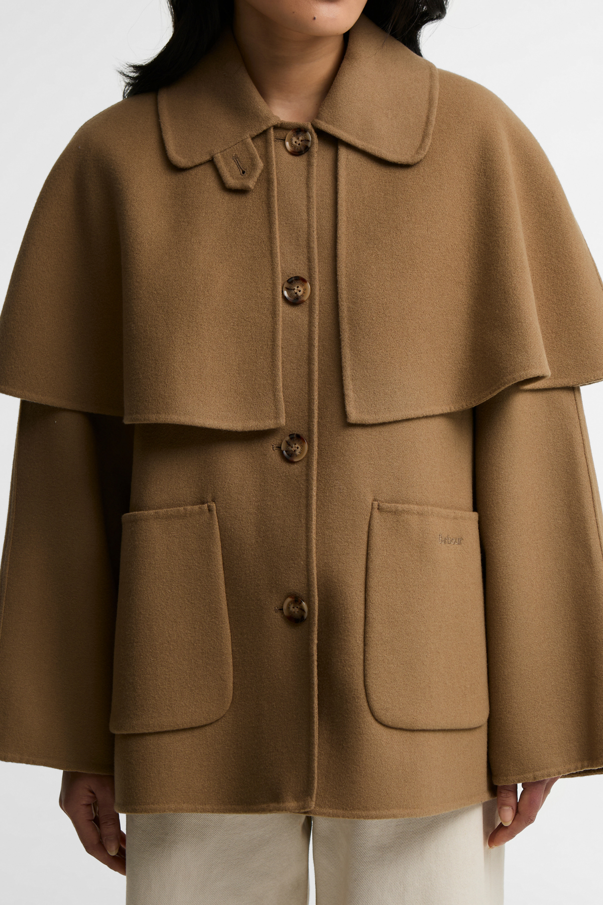 Barbour Aggy Wool Kaban BE51 Warm Trench