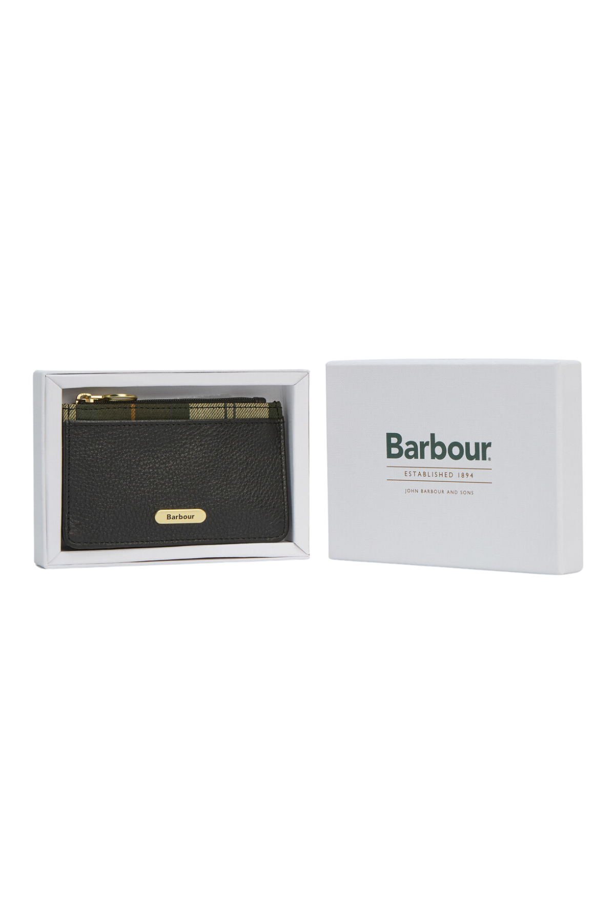 Barbour Alder Deri Kartlık BK11 Black/Ancient