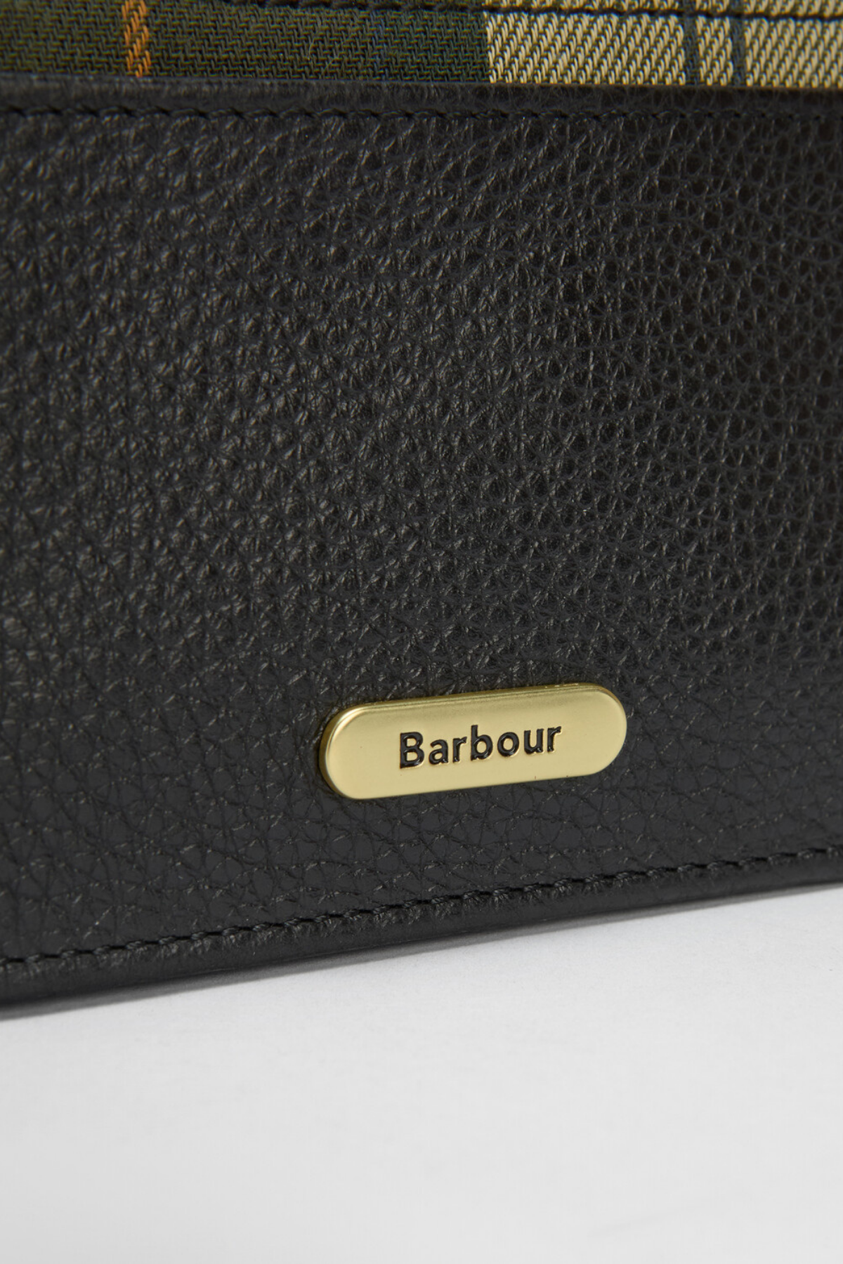 Barbour Alder Deri Kartlık BK11 Black/Ancient