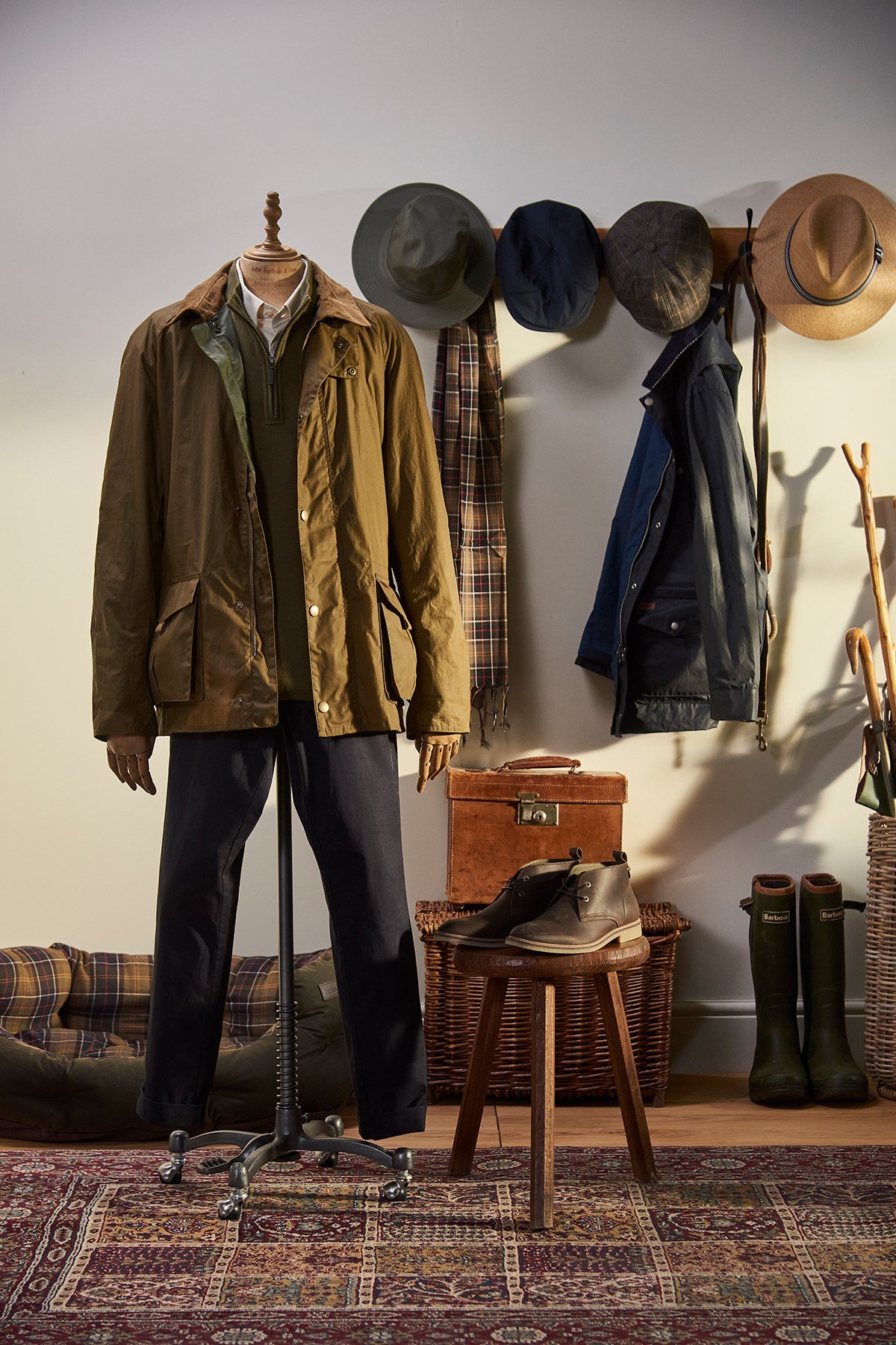 Barbour Alderton Yağlı Ceket SN31 Sand