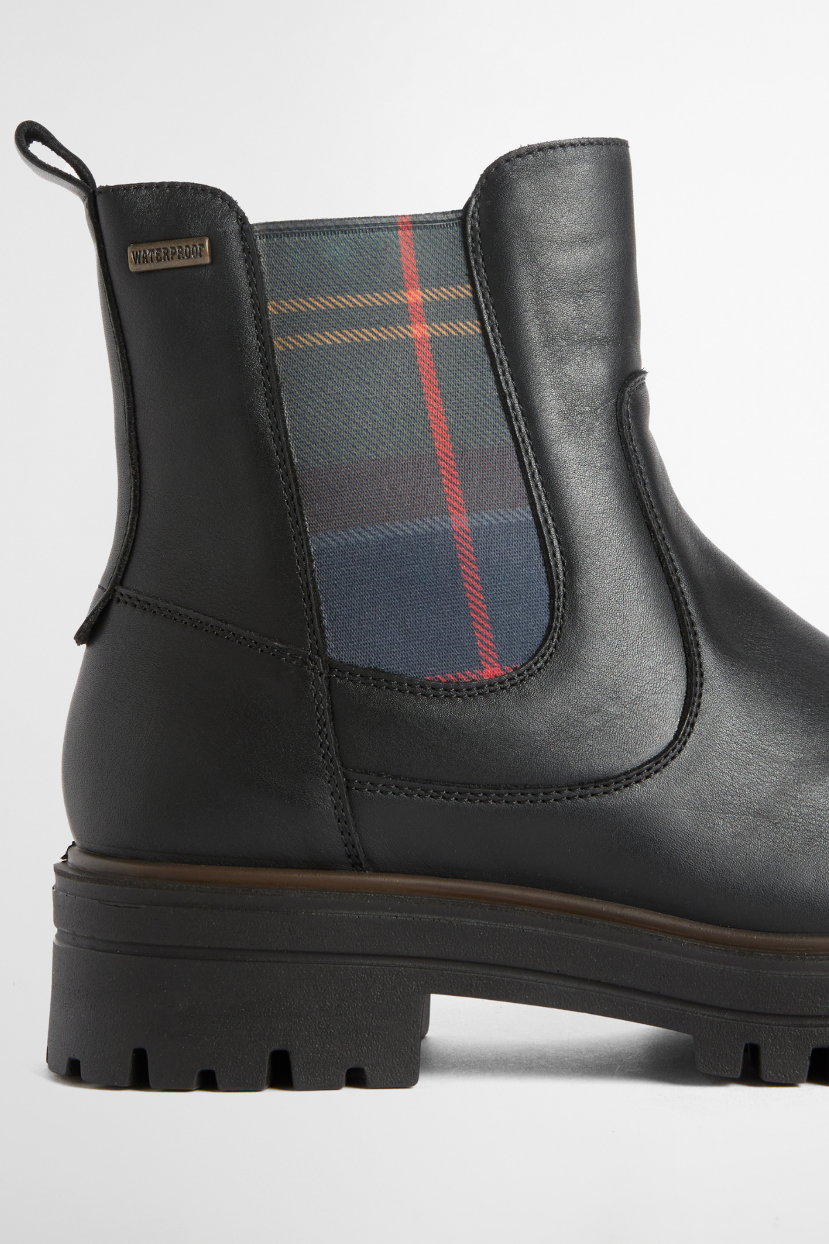 Barbour Amberley Chelsea Bot BK71 Black Leather